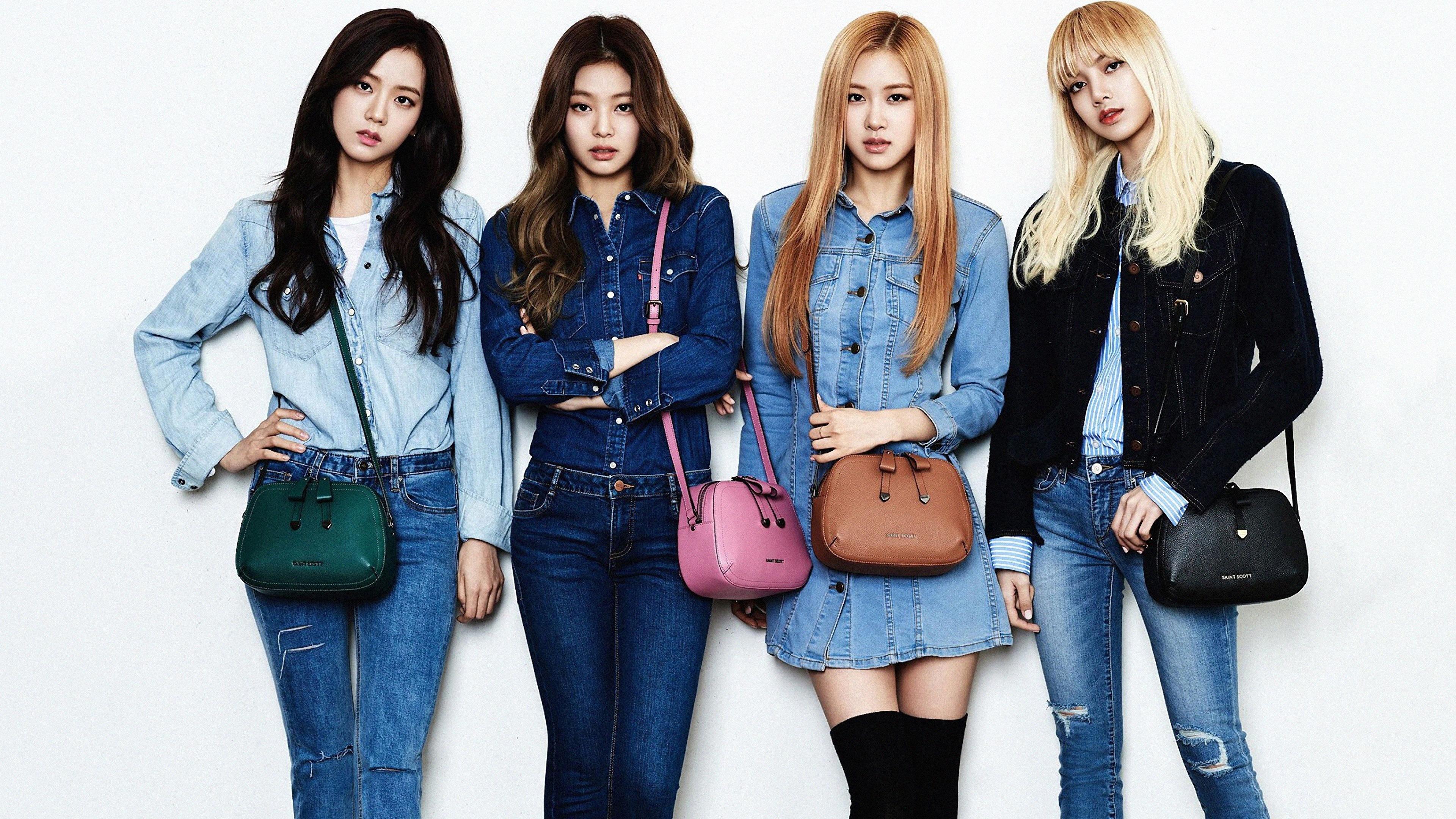 3840x2160 BLACKPINK Pink Wallpaper