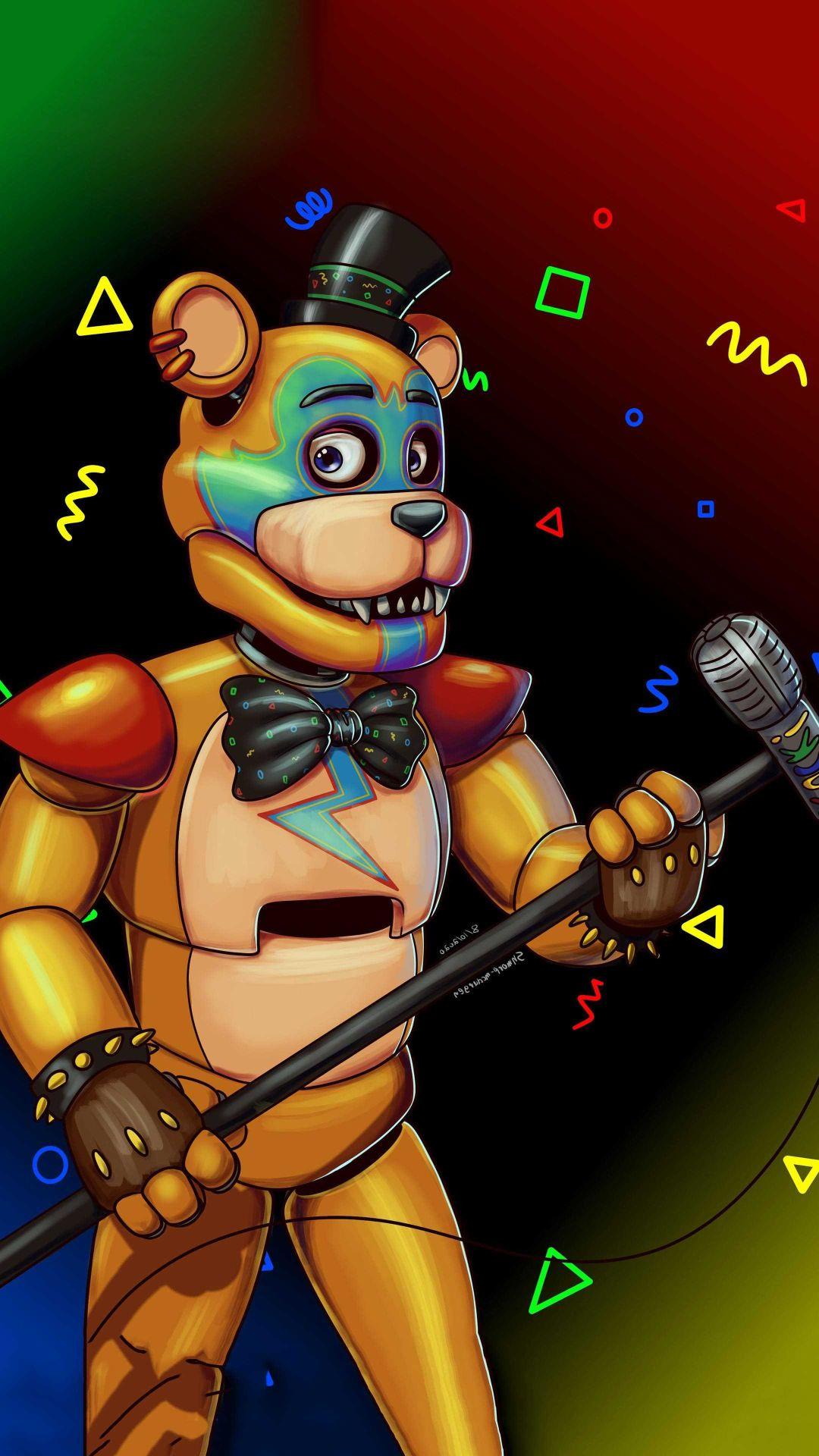 1080x1920 Glamrock Freddy Wallpaper Glamrock Freddy Background Download