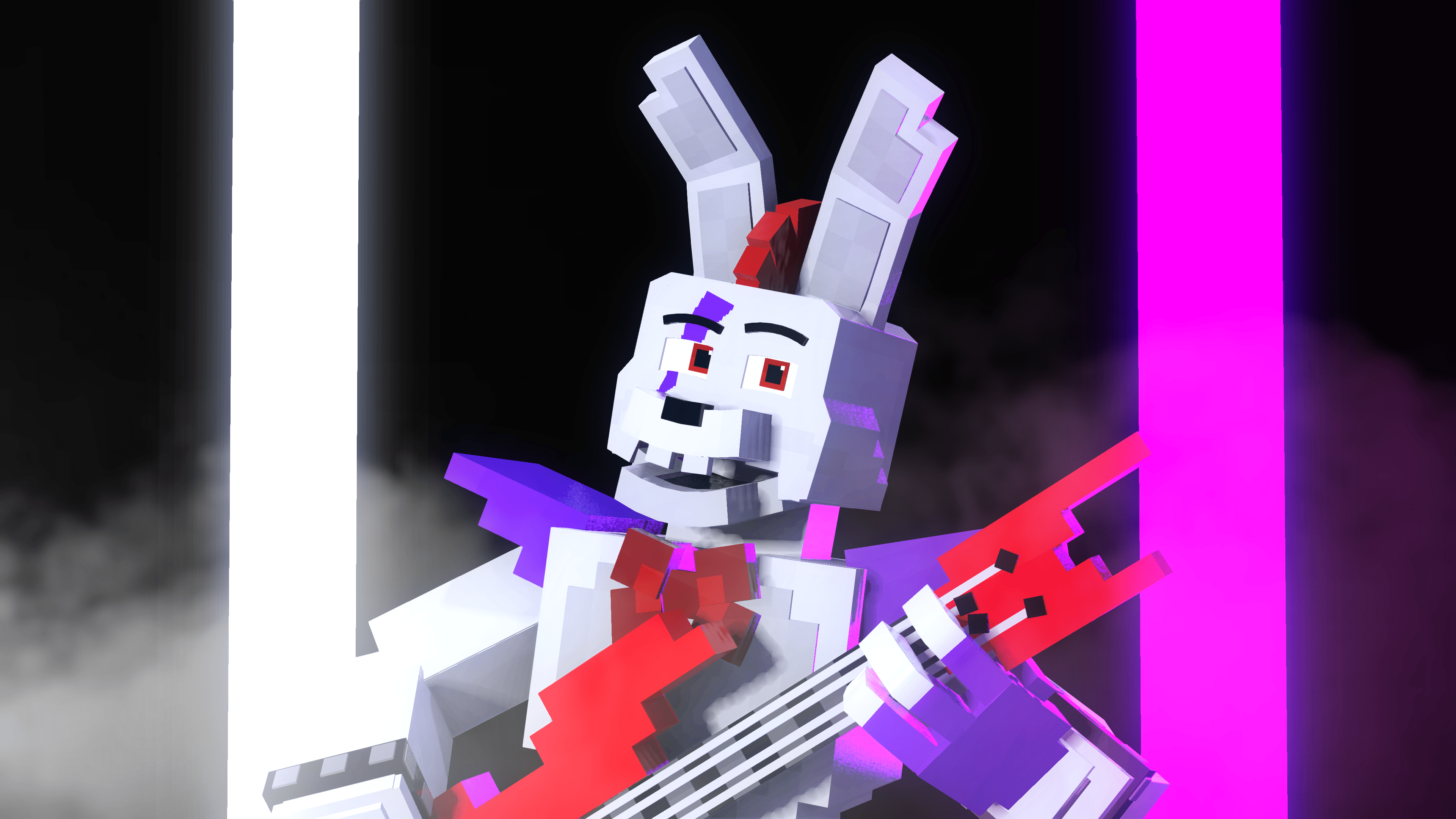 3840x2160 Glamrock Bonnie Fox Miner Edition. Five Nights At Freddy's Security Breach Render (4K Rez) And Art Imator Forums