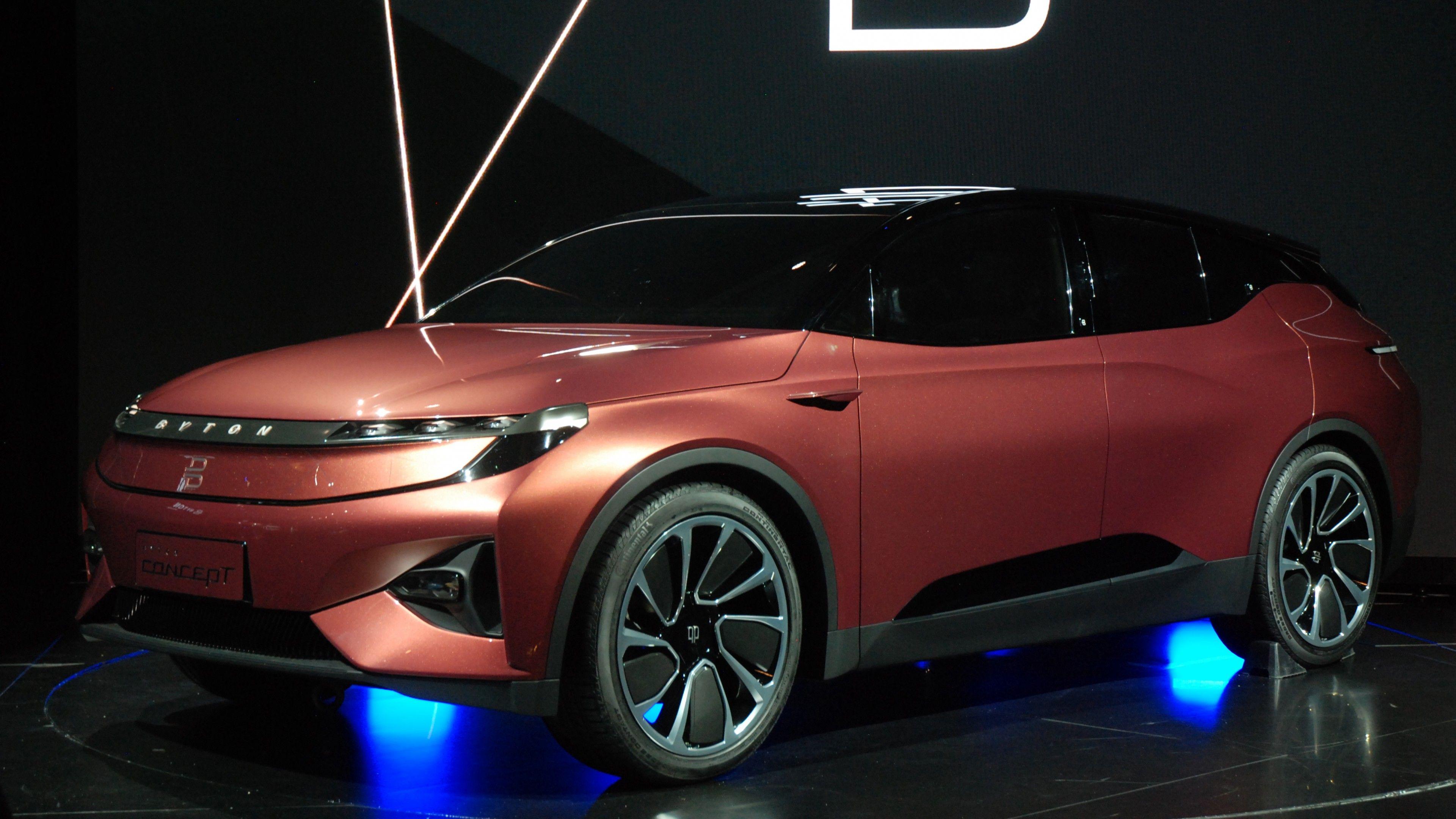 3840x2160 Wallpaper Byton, CES electric car, 4k, Cars & Bikes