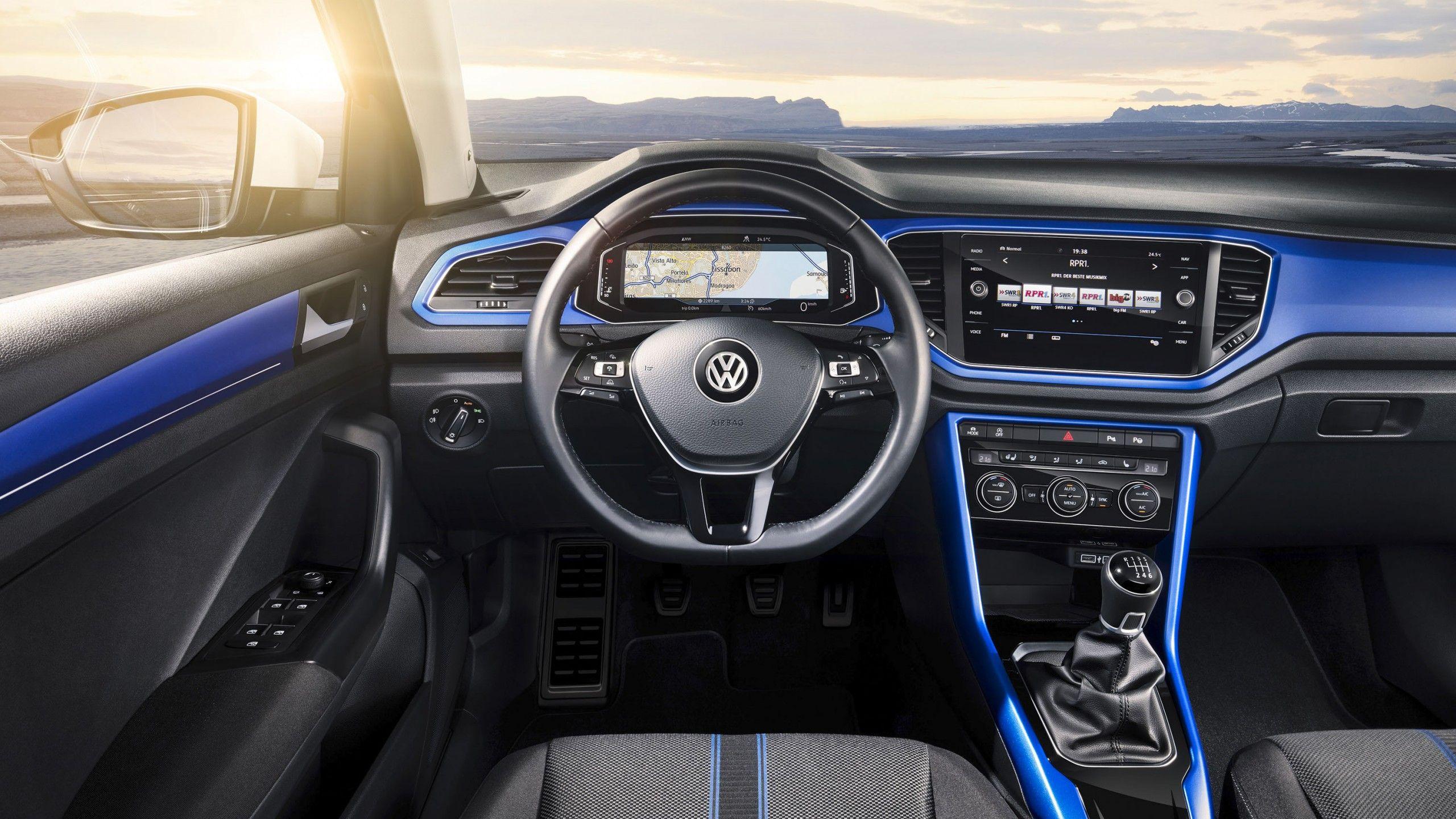 2560x1440 Wallpaper Volkswagen T Roc, 2020 Cars, Interior, 4k, Cars & Bikes
