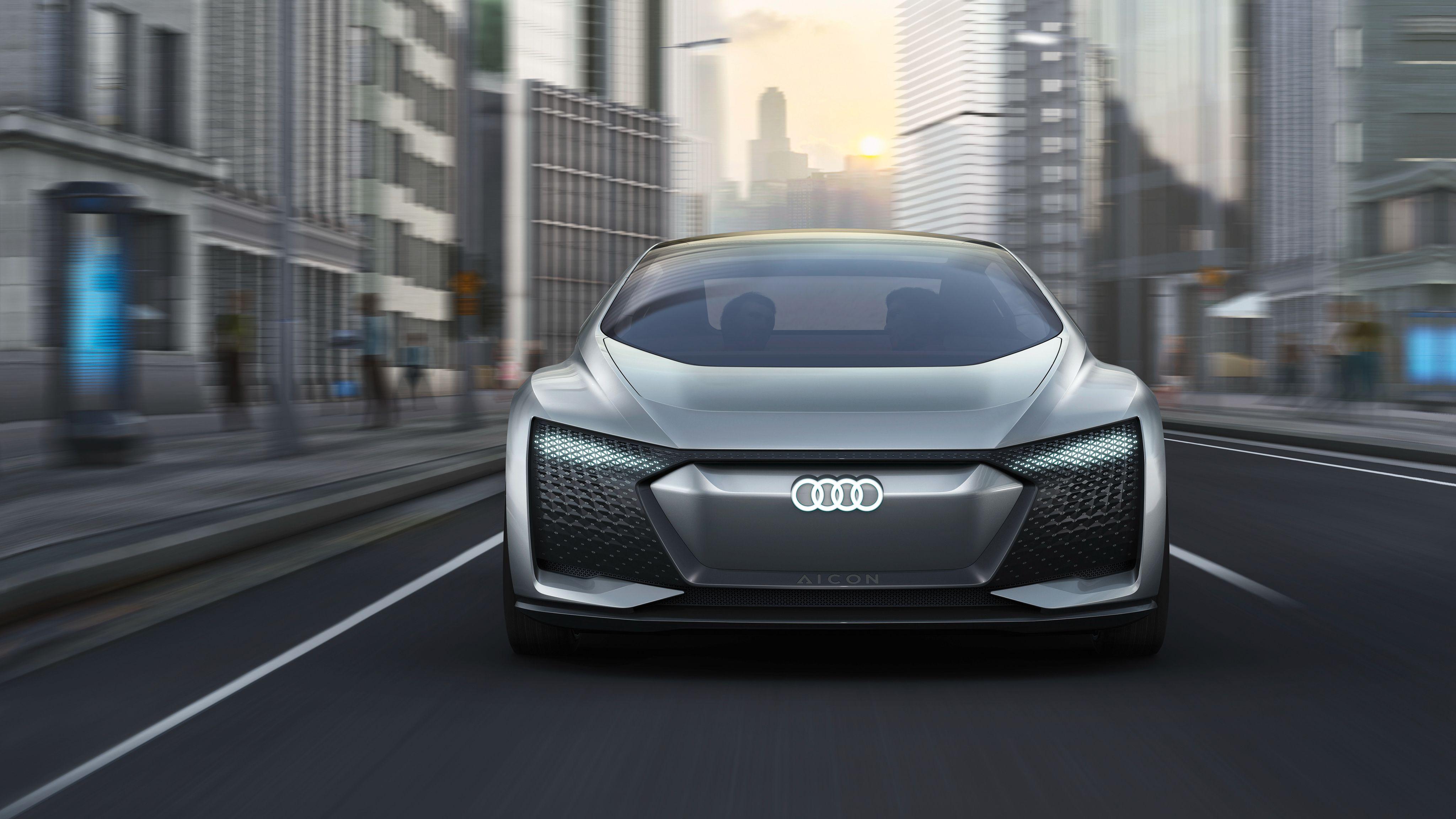 4096x2304 Audi Aicon Autonomous Car 4K Wallpaper. HD Car Wallpaper