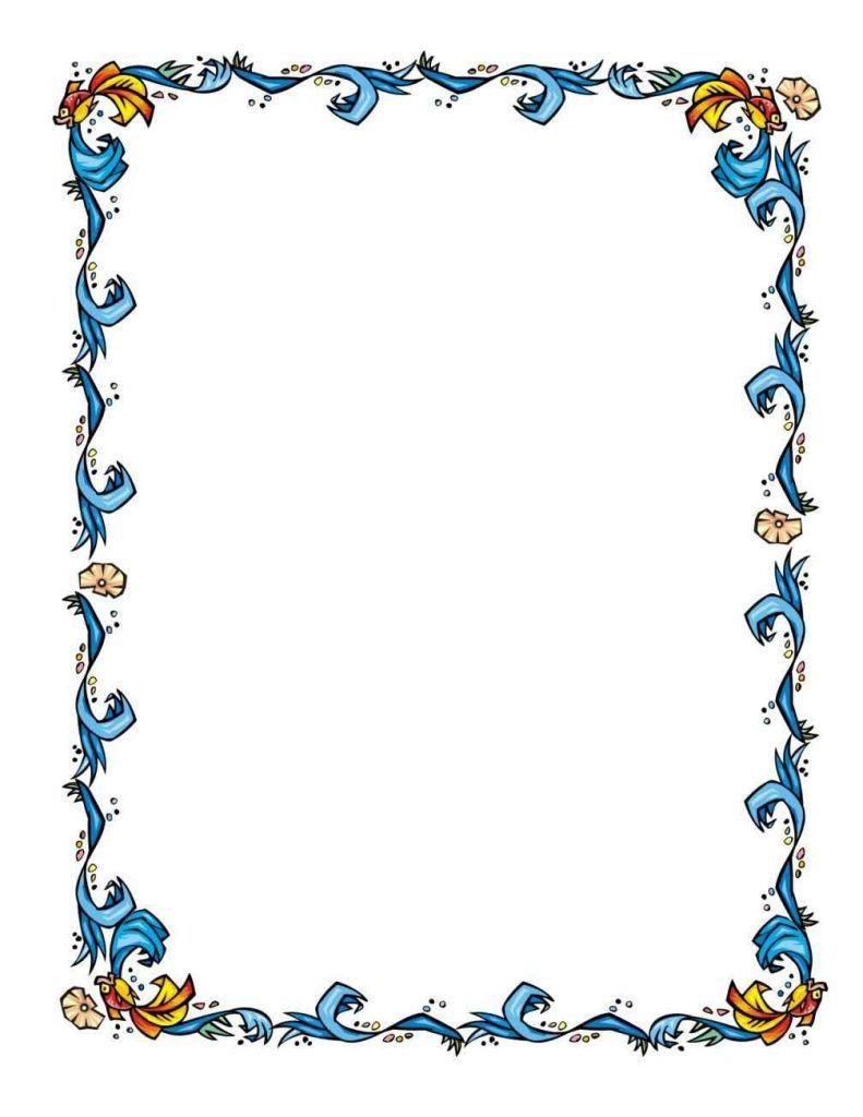 791x1024 Clipart Page Borders For Microsoft Word Svg Transparent Powerpoint Background Design