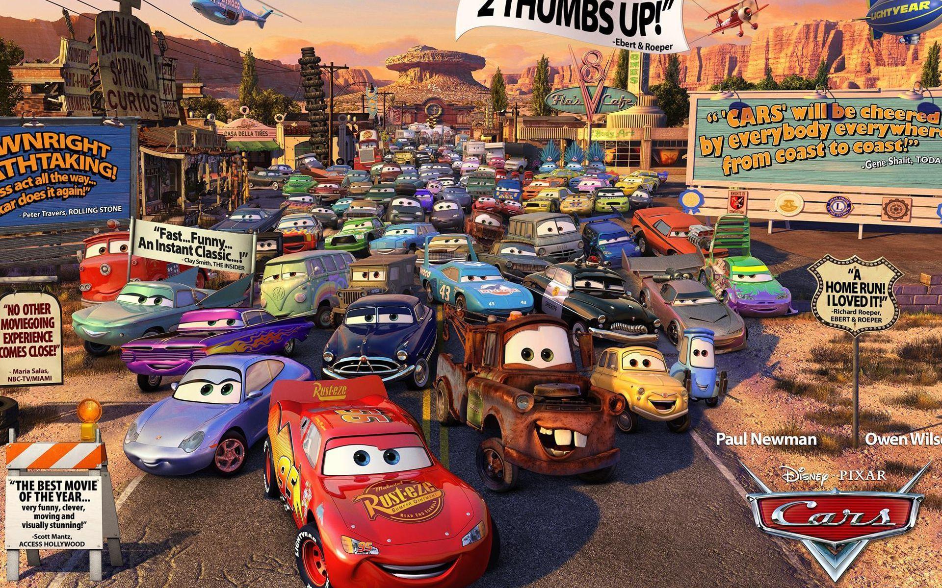 1920x1200 Disney Cars Wallpaper