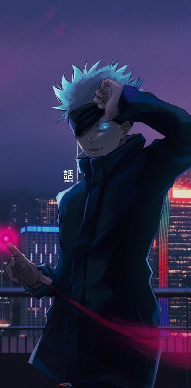630x1280 Gojo Satoru wallpaper