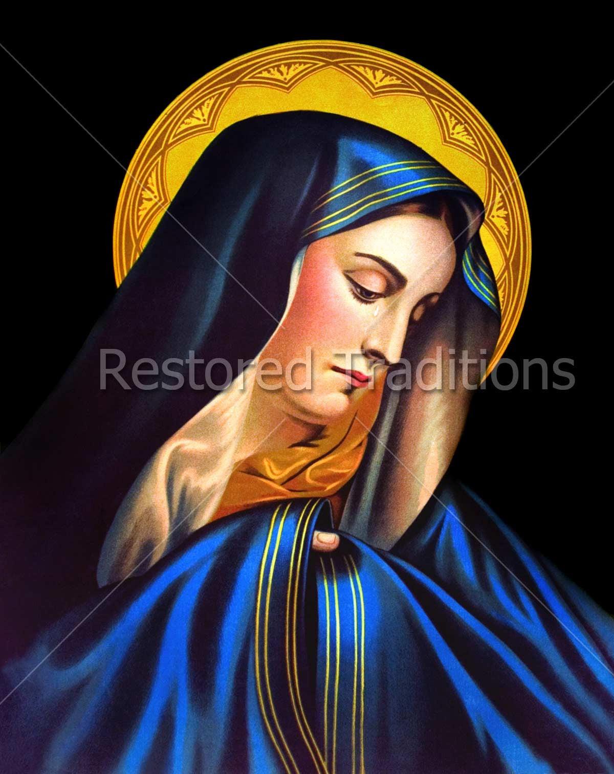 1200x1513 High Resolution Image Of The Virgin Mary For Download