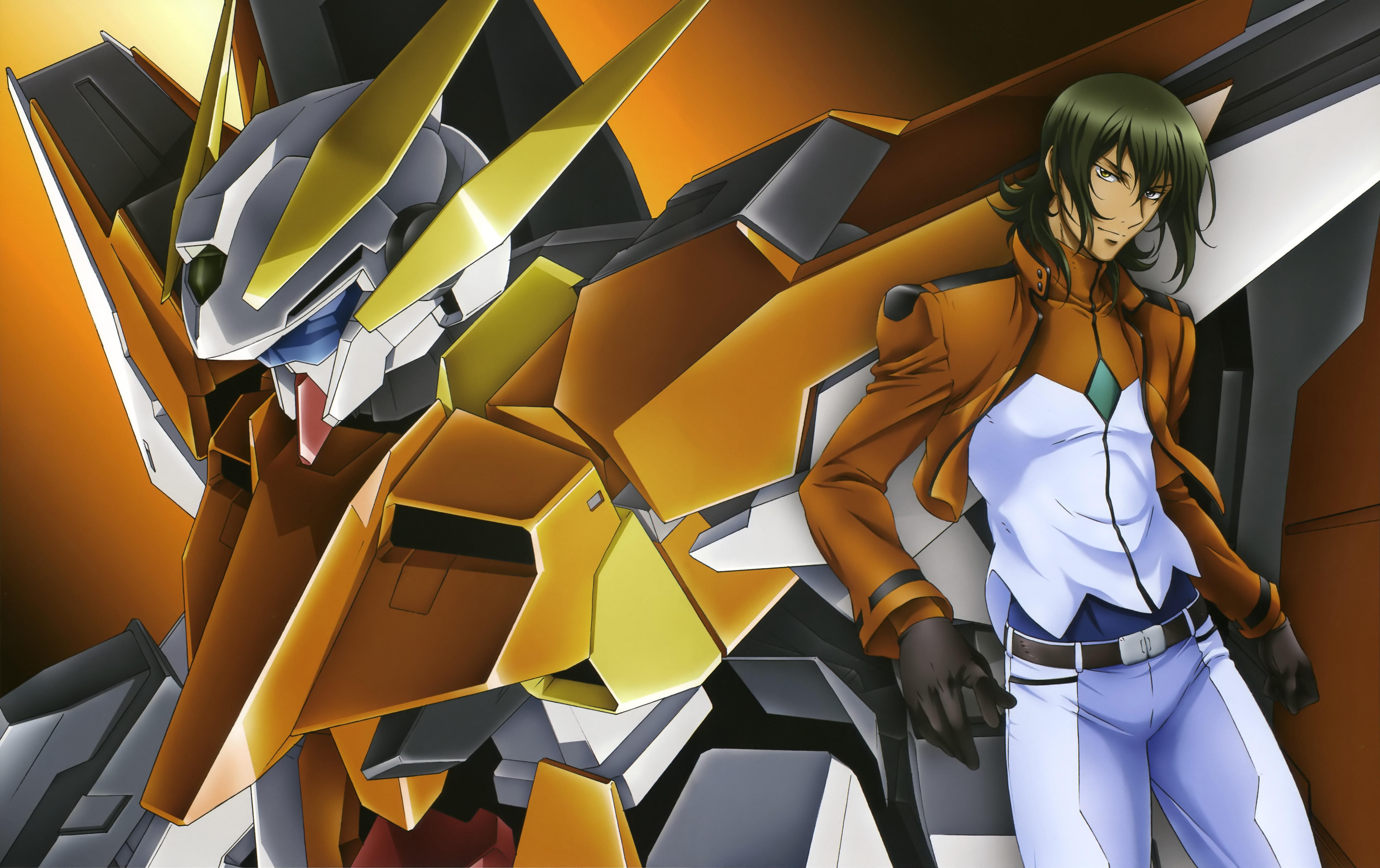 5952x3743 Anime Mobile Suit Gundam 00 4k Ultra HD Wallpaper