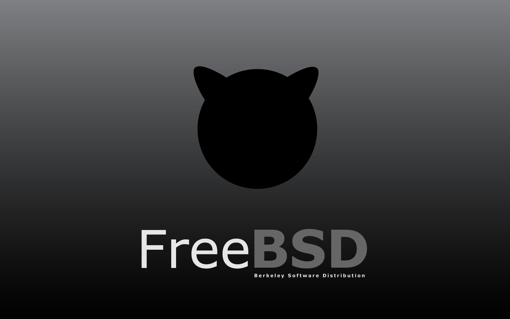 1680x1050 Minimalist FreeBSD wallpaper