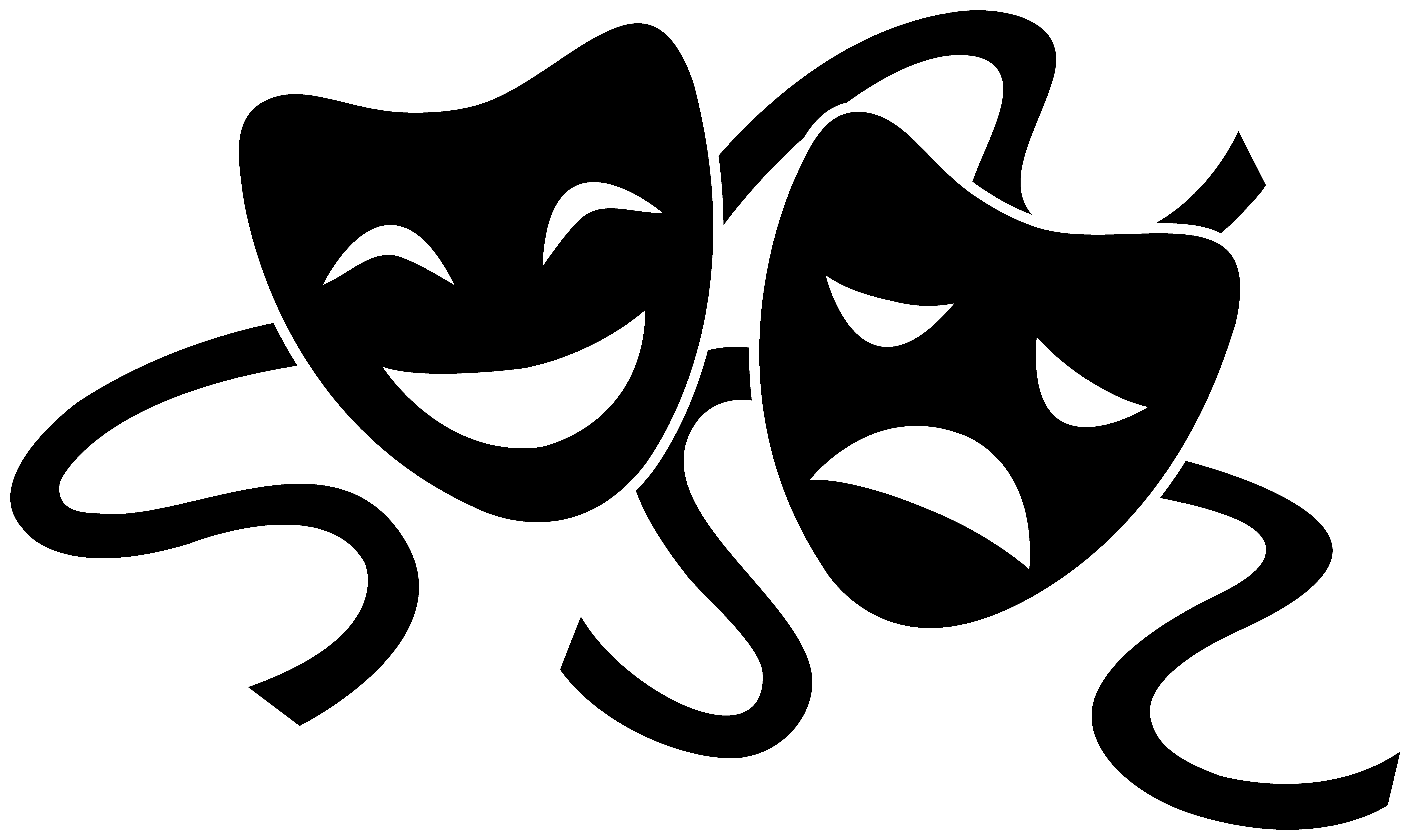 8600x5101 Free Comedy And Tragedy Masks, Download Free Comedy And Tragedy Masks png image, Free ClipArts on Clipart Library