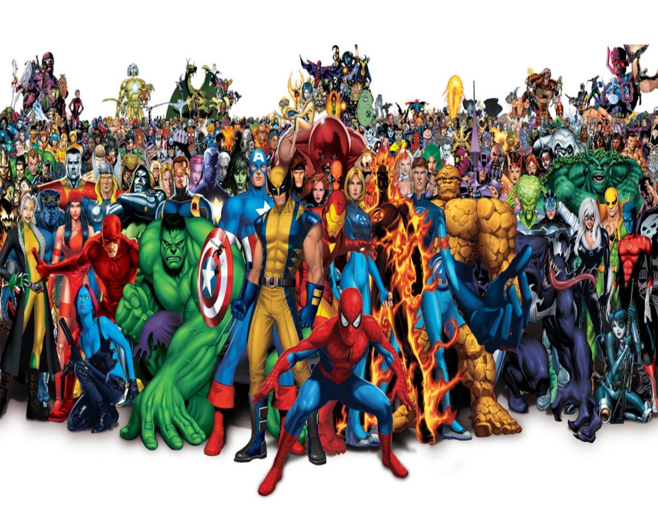 1280x1024 Comic Wallpaper Desktop