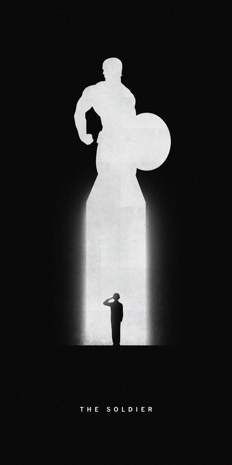 750x1500 Superheroes Past Present—Superhero Silhouettes By Khoa Ho