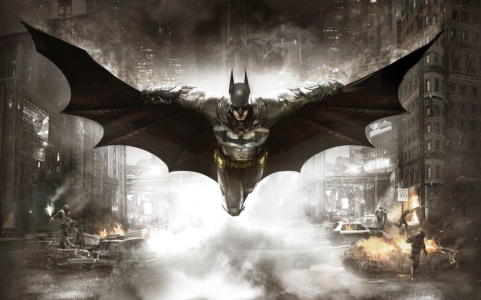 1600x1000 Comic books, movies, games blog everything related to fiction source Presented by LEAGUE OF FICTION: Batman Arkham Knight Desktop Wallpaper and DEBUT HD