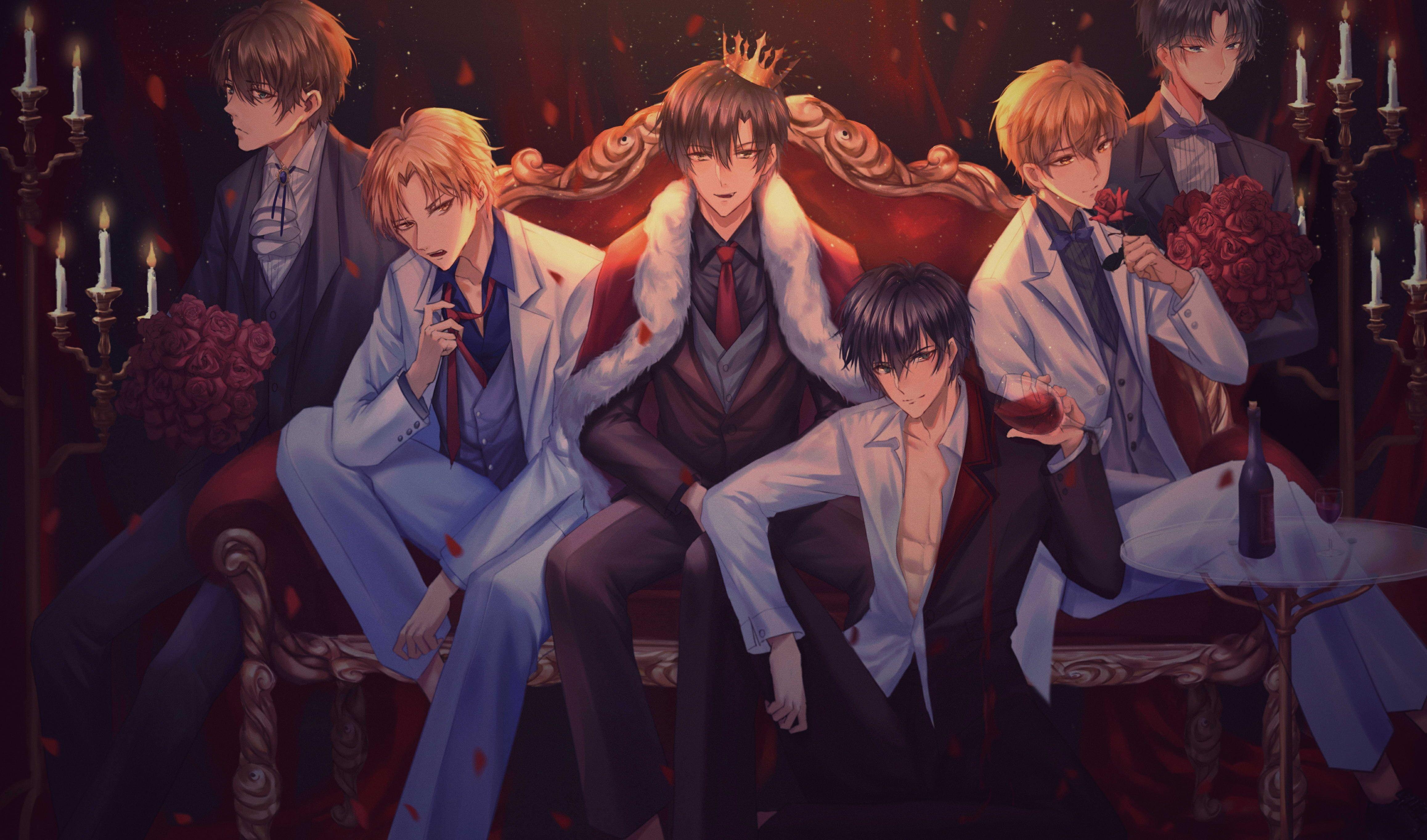 Anime Boys Group Wallpapers - Top Free Anime Boys Group Backgrounds -  WallpaperAccess