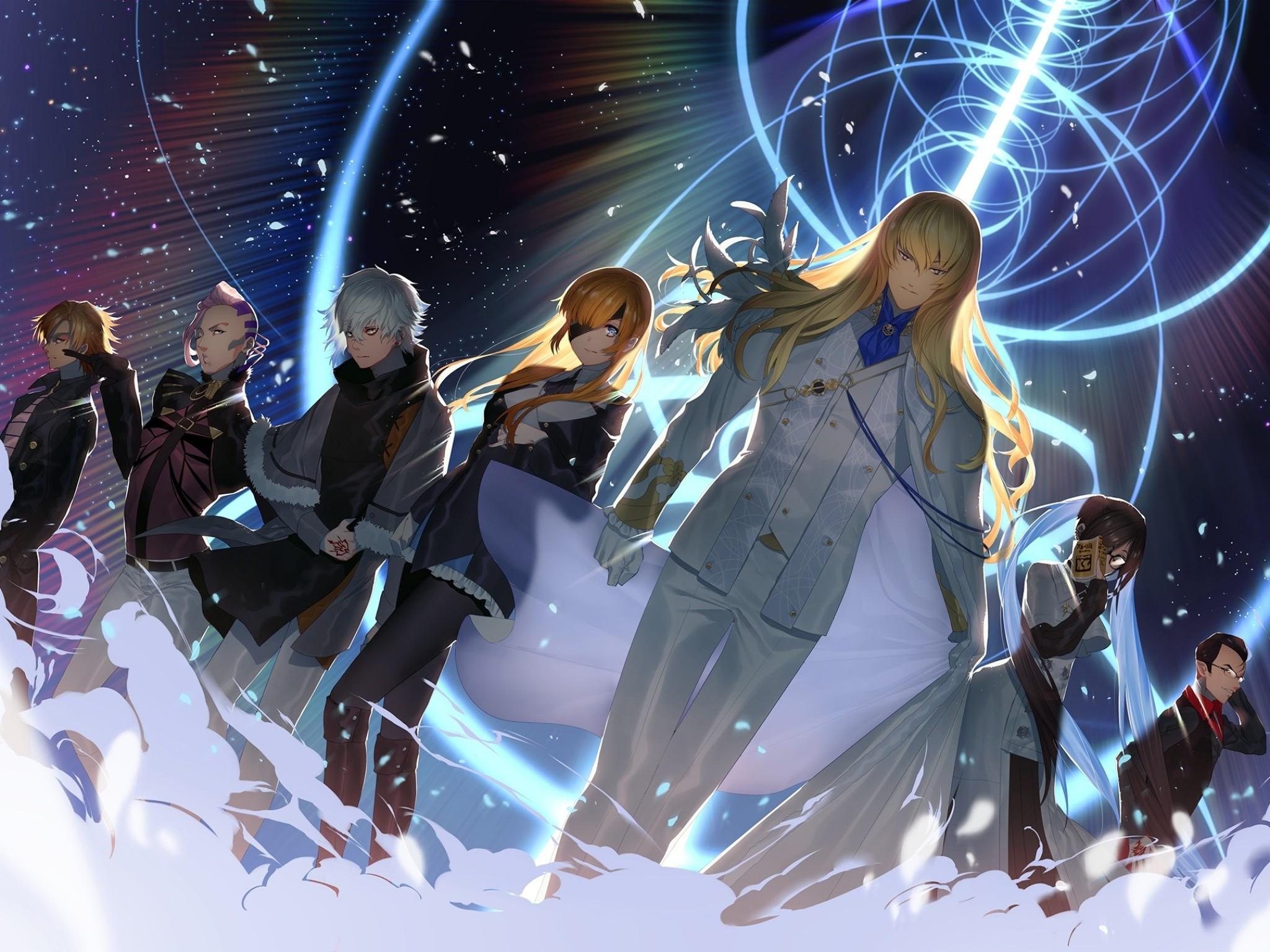 2048x1536 Download 2048x1536 Kadoc Zemlupus, Fate Series, Group, Cape, Leader, Blonde Anime Boy Wallpaper for Ainol Novo 9 Spark