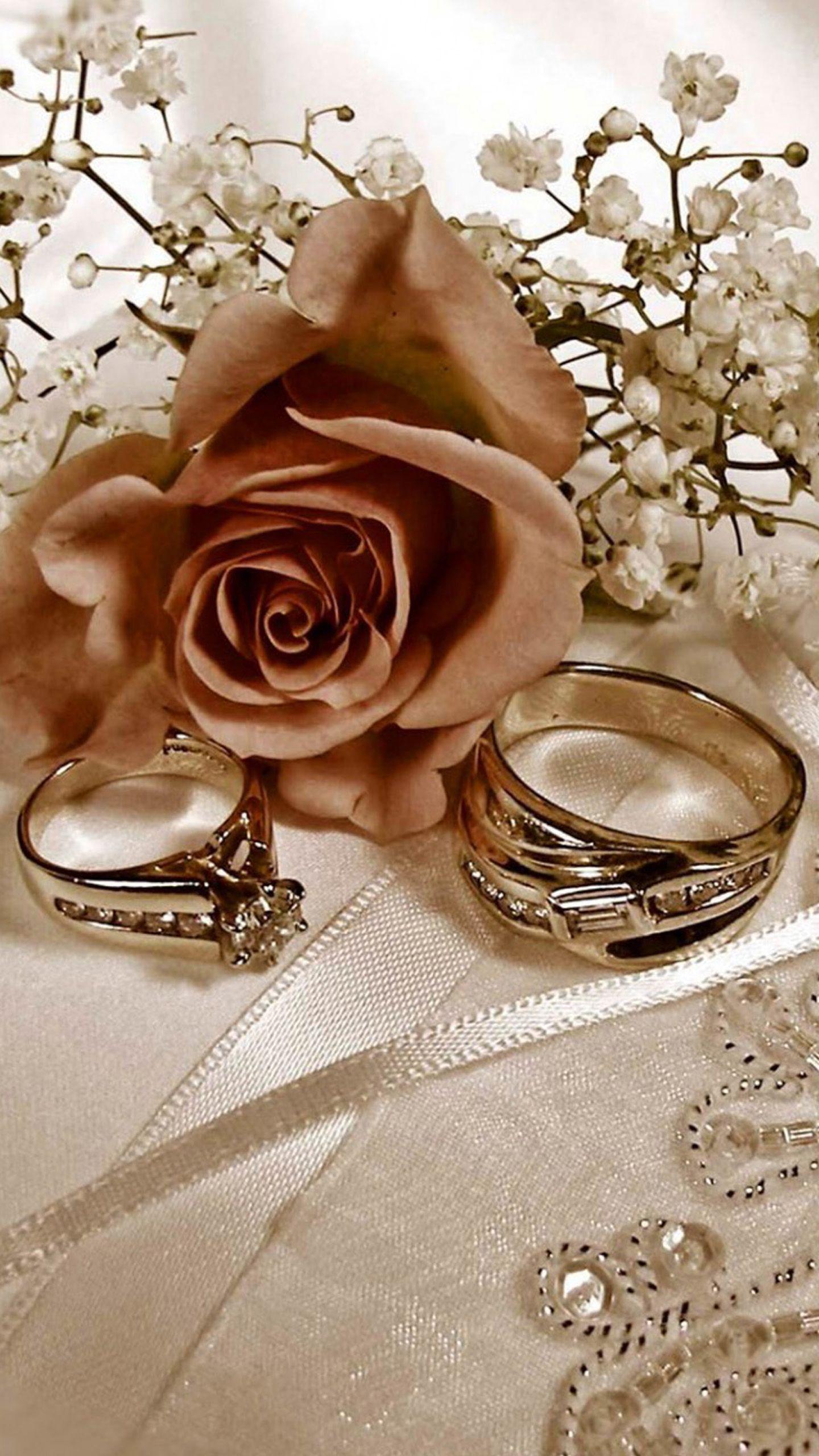 Artistic Vintage Wedding Rings Moment Digital Art Artistic Vintage Wedding Rings Moment Digital Art