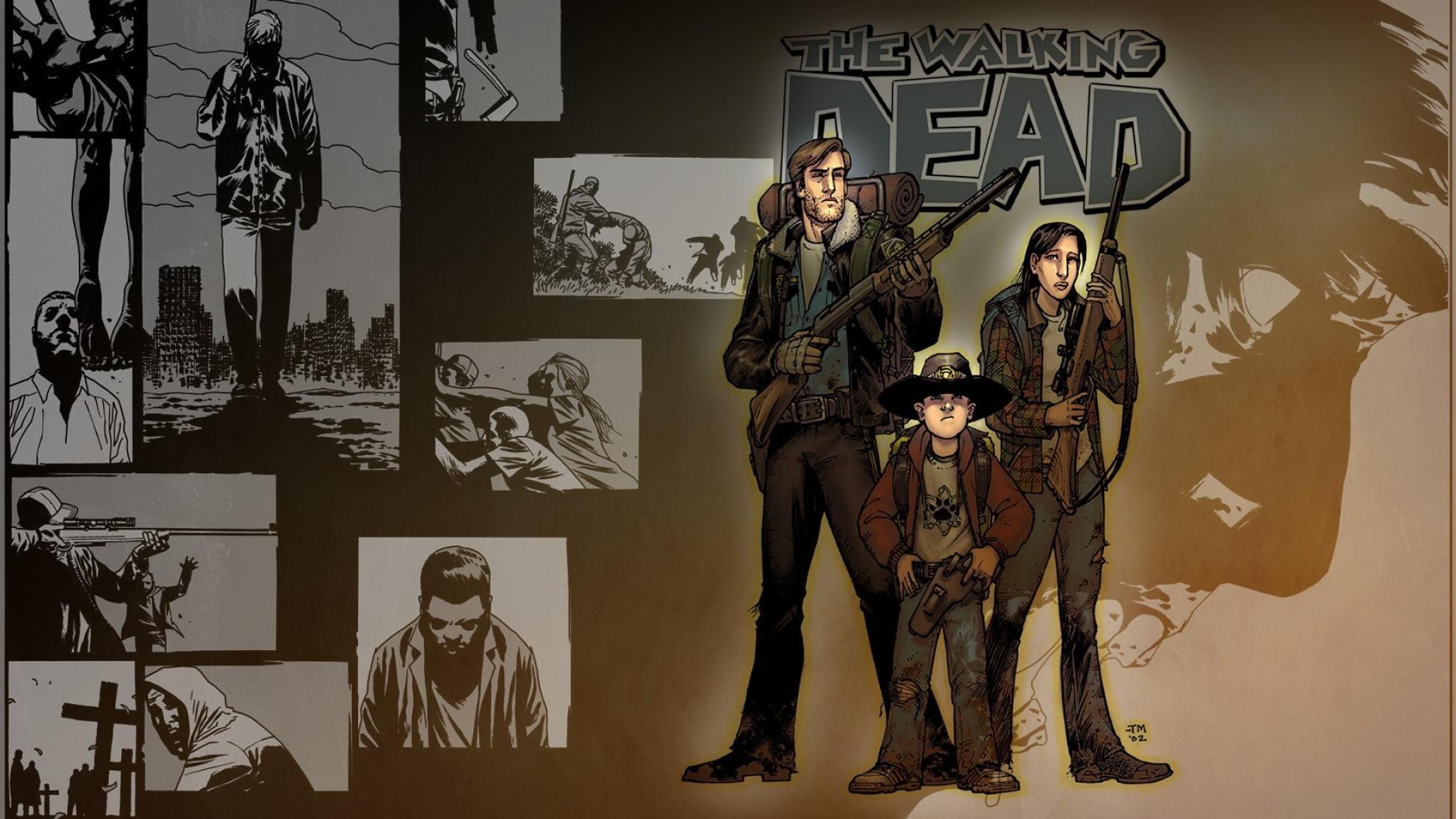 1920x1080 Free download Comics the walking dead drawings wallpaper 63461 [1920x1080] for your Desktop, Mobile & Tablet. Explore Walking Dead Comic Wallpaper. The Walking Dead Wallpaper Hd, Walking Dead Comic