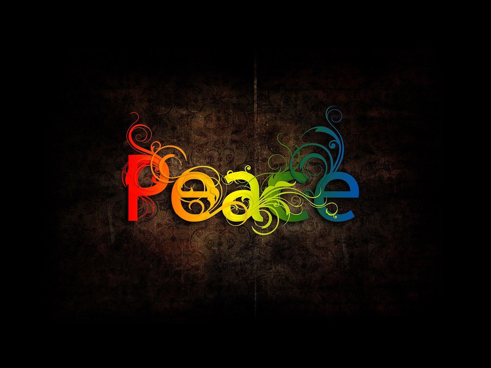 1600x1200 Peace Wallpaper