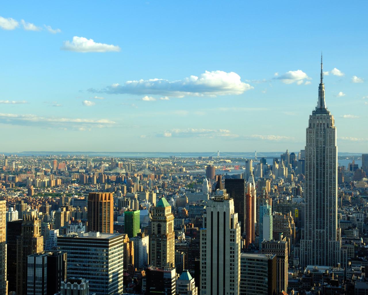 1280x1024 Free download New York City Skyline Desktop Background in High Resolution at City [2560x1600] for your Desktop, Mobile & Tablet. Explore New York City Desktop Wallpaper. Free New York