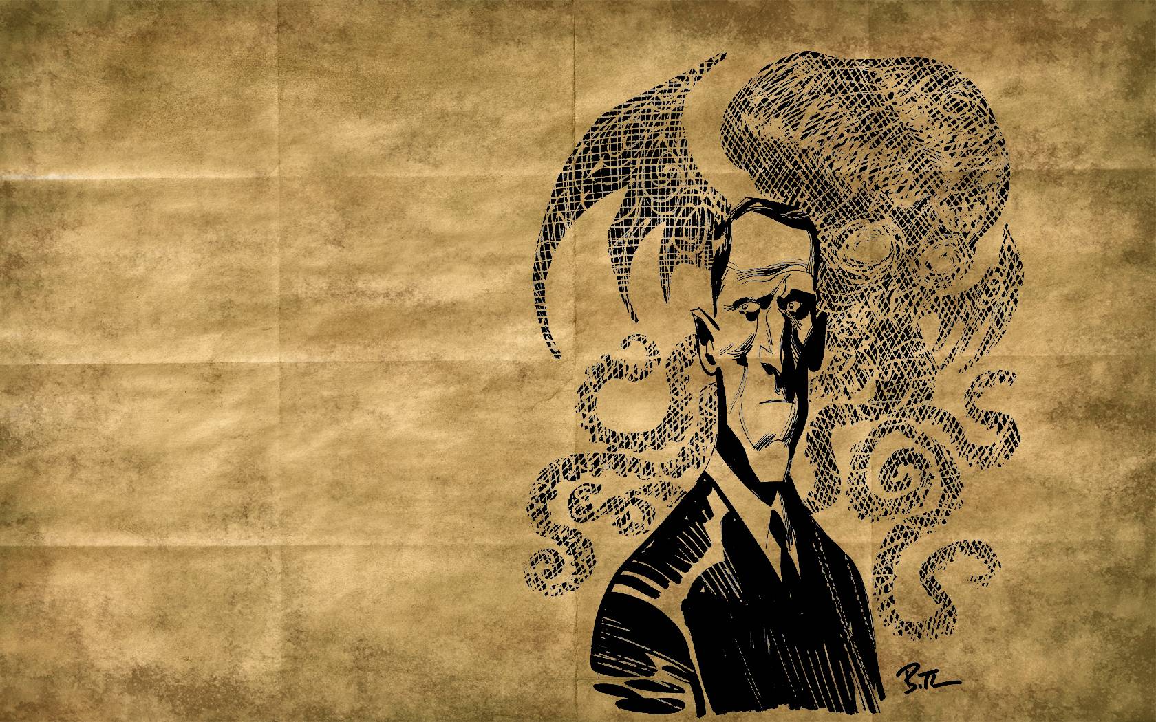 1680x1050 HP Lovecraft Wallpaper
