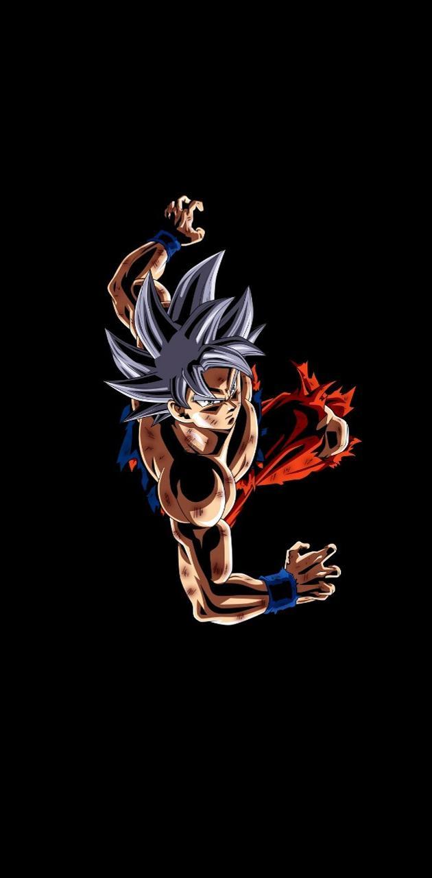 630x1280 Goku HD wallpaper