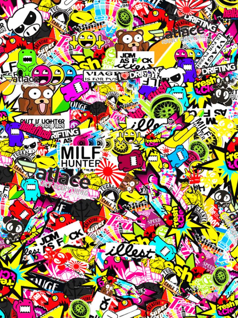 Marvel Sticker Bomb Wallpapers - Top Free Marvel Sticker Bomb ...