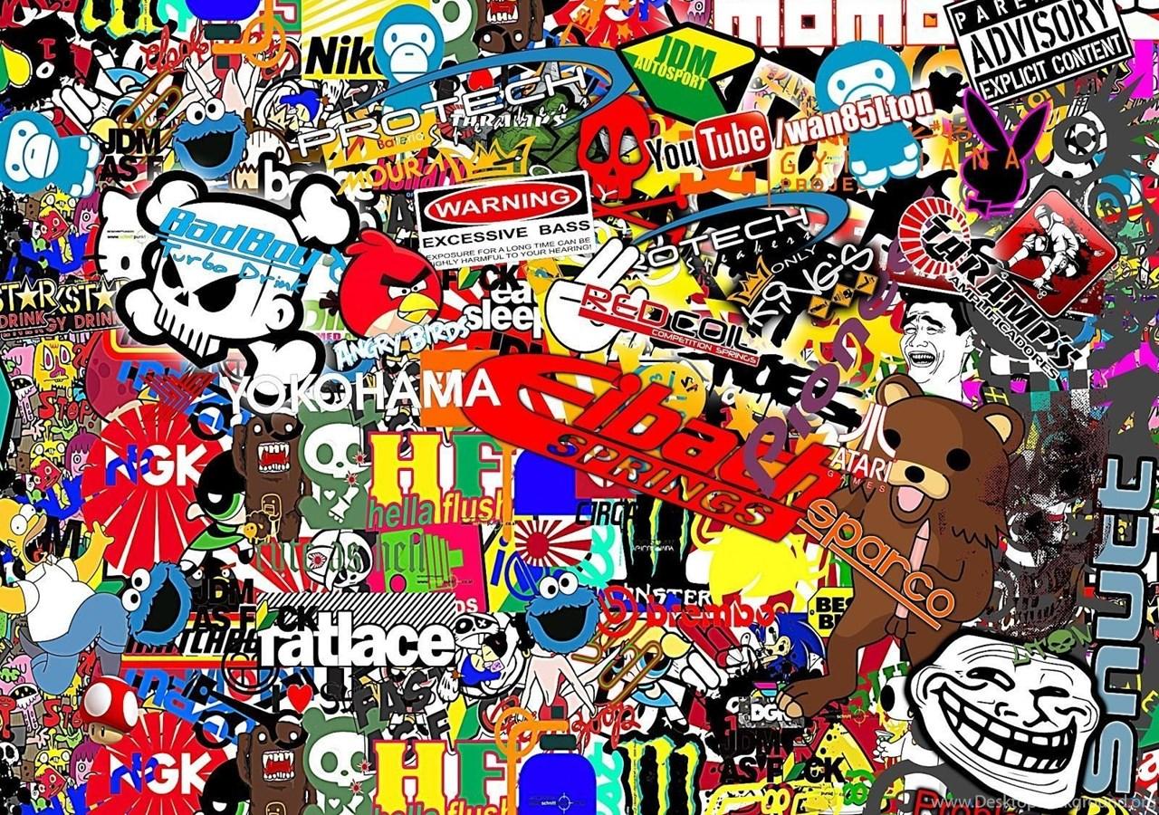 Marvel Sticker Bomb Wallpapers - Top Free Marvel Sticker Bomb ...