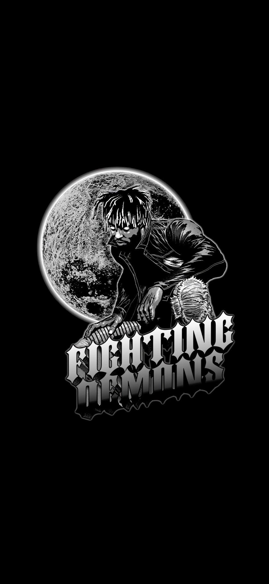 Juice Wrld Fighting Demons Wallpapers Top Free Juice Wrld Fighting