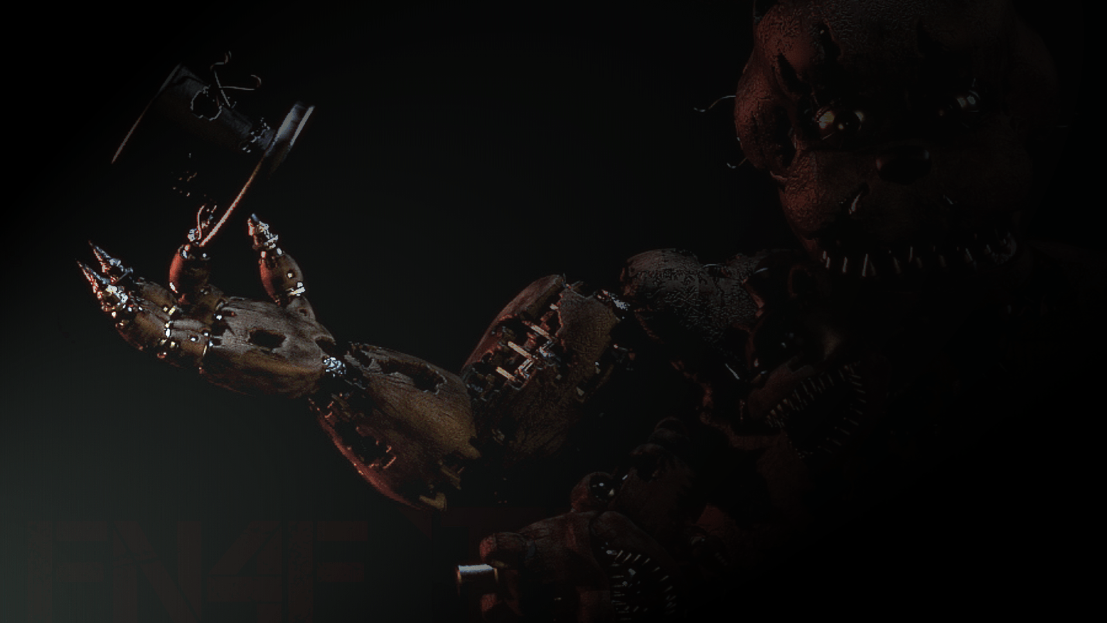 1600x900 Free download FNAF4 Nightmare Freddy WALLPAPER by DarkVidenge [1600x1000] for your Desktop, Mobile & Tablet. Explore Wallpaper FNAF 4. Fnaf Wallpaper PC, FNAF 3 Wallpaper, Fnaf HD Wallpaper