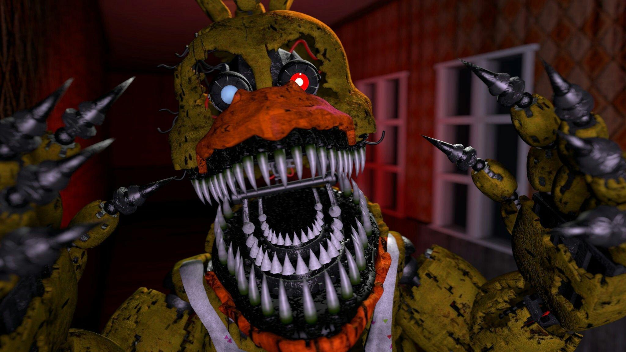 2048x1151 Nightmare Chica Wallpaper