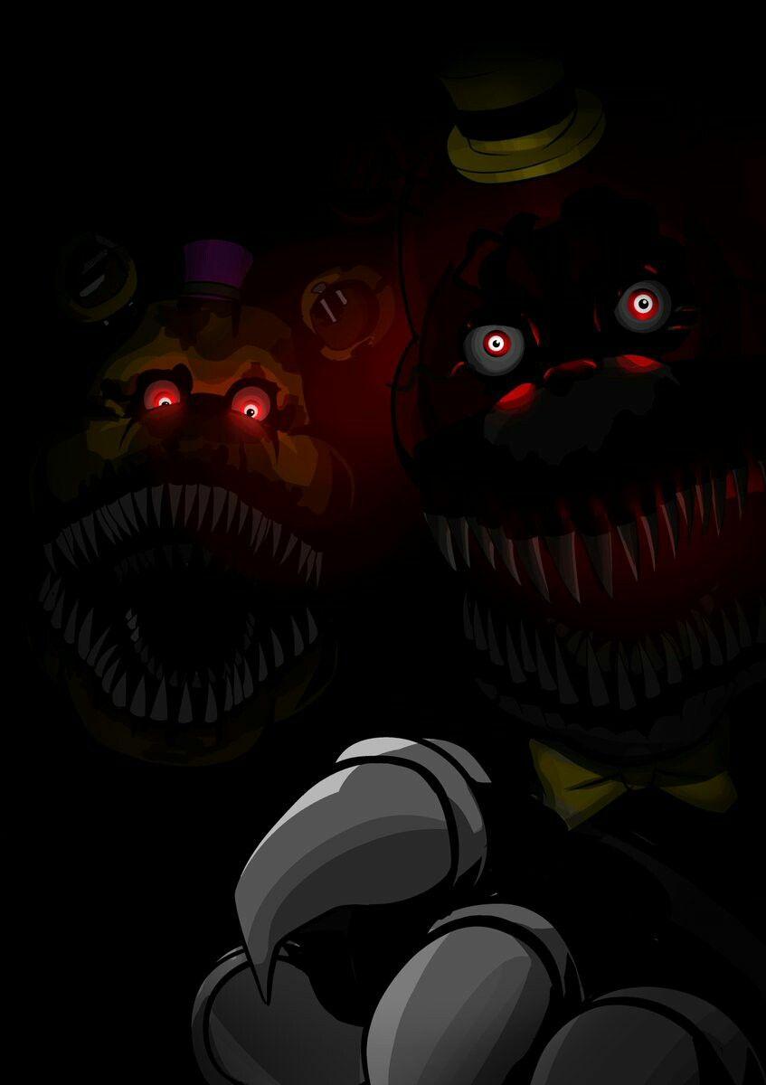 847x1200 Nightmare Fredbear & Nightmare. Fnaf wallpaper, Fnaf art, Fnaf