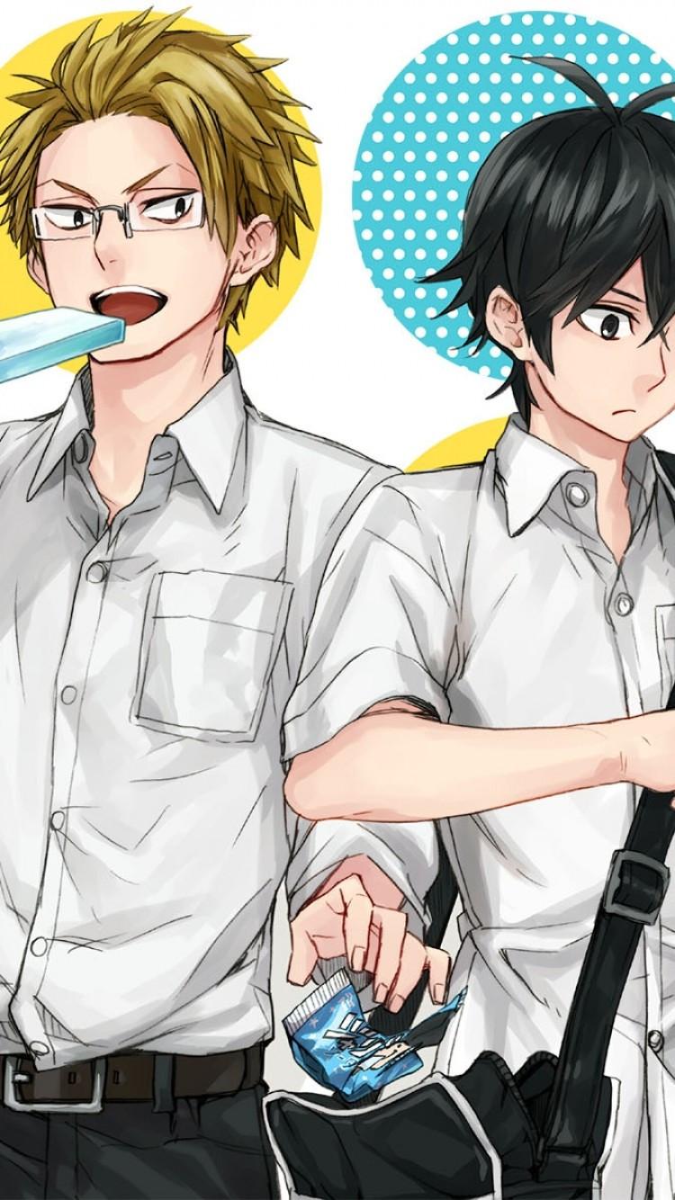 750x1334 Download 750x1334 Handa Kun, Kawafuji Takao, Handa Seishuu, Ice Cream Wallpaper For IPhone IPhone 6