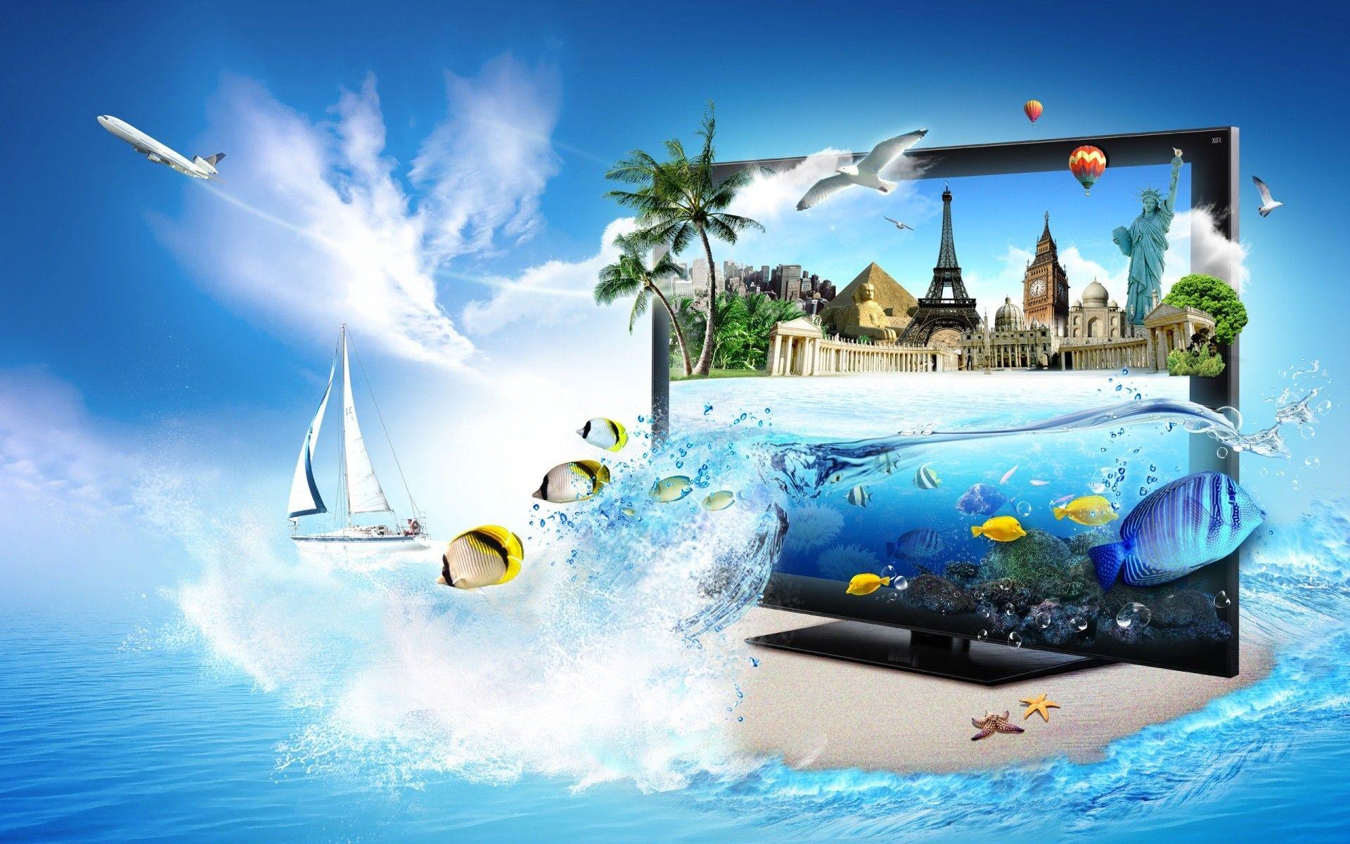 1920x1200 3D Wallpaper Desktop