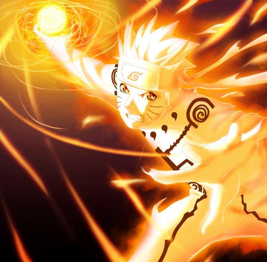 900x883 Naruto kurama mode wallpaper