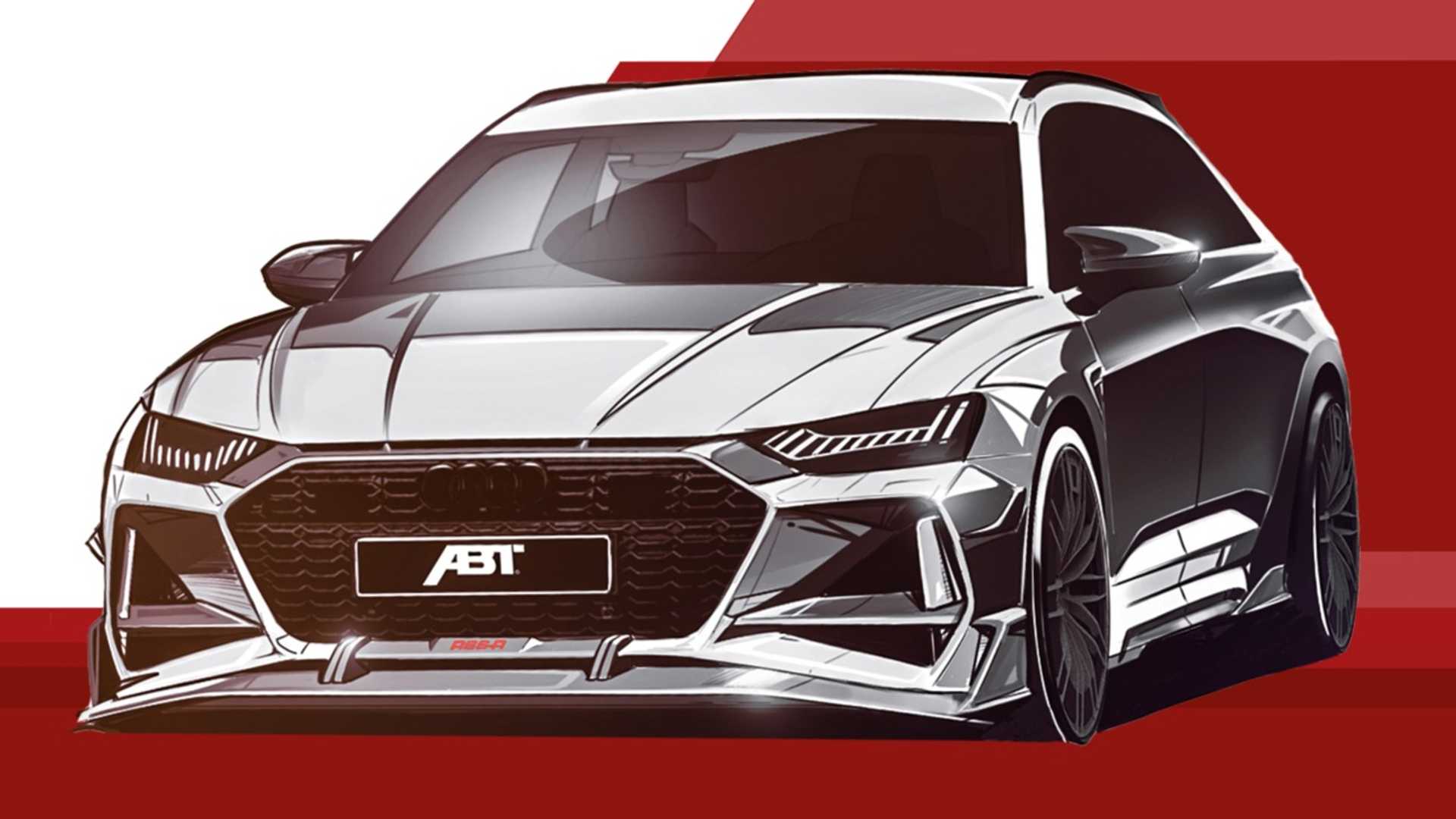 1920x1080 Audi RS6 Avant Looks Menacing With ABT RS6 R Treatment
