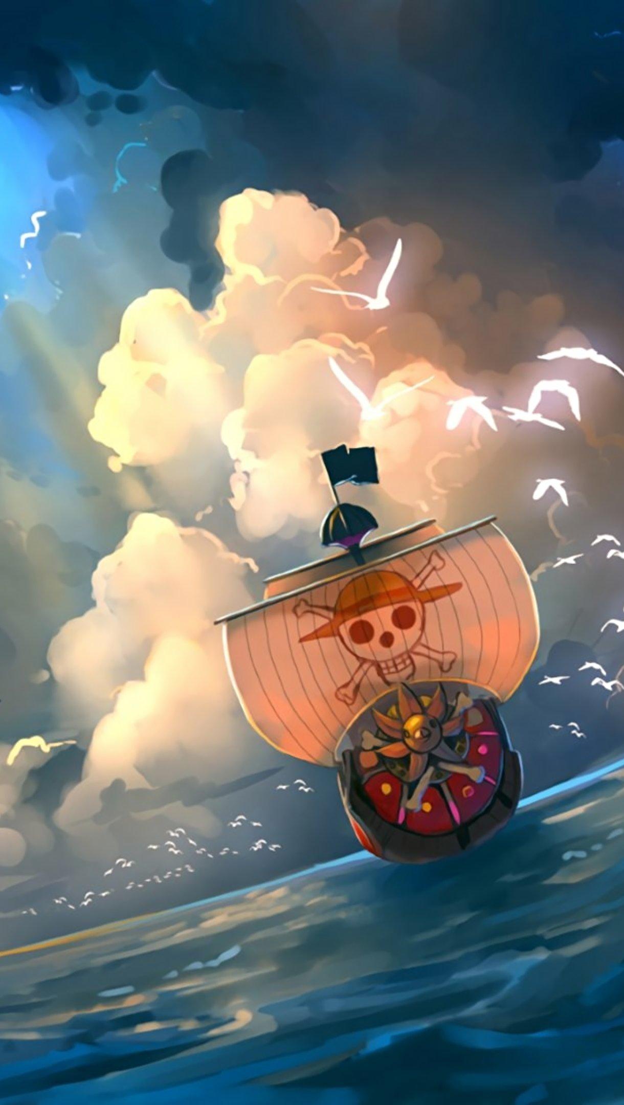 1220x2160 One Piece Artwork Anime Wallpaper 4K for iPhone and Mobile Phone