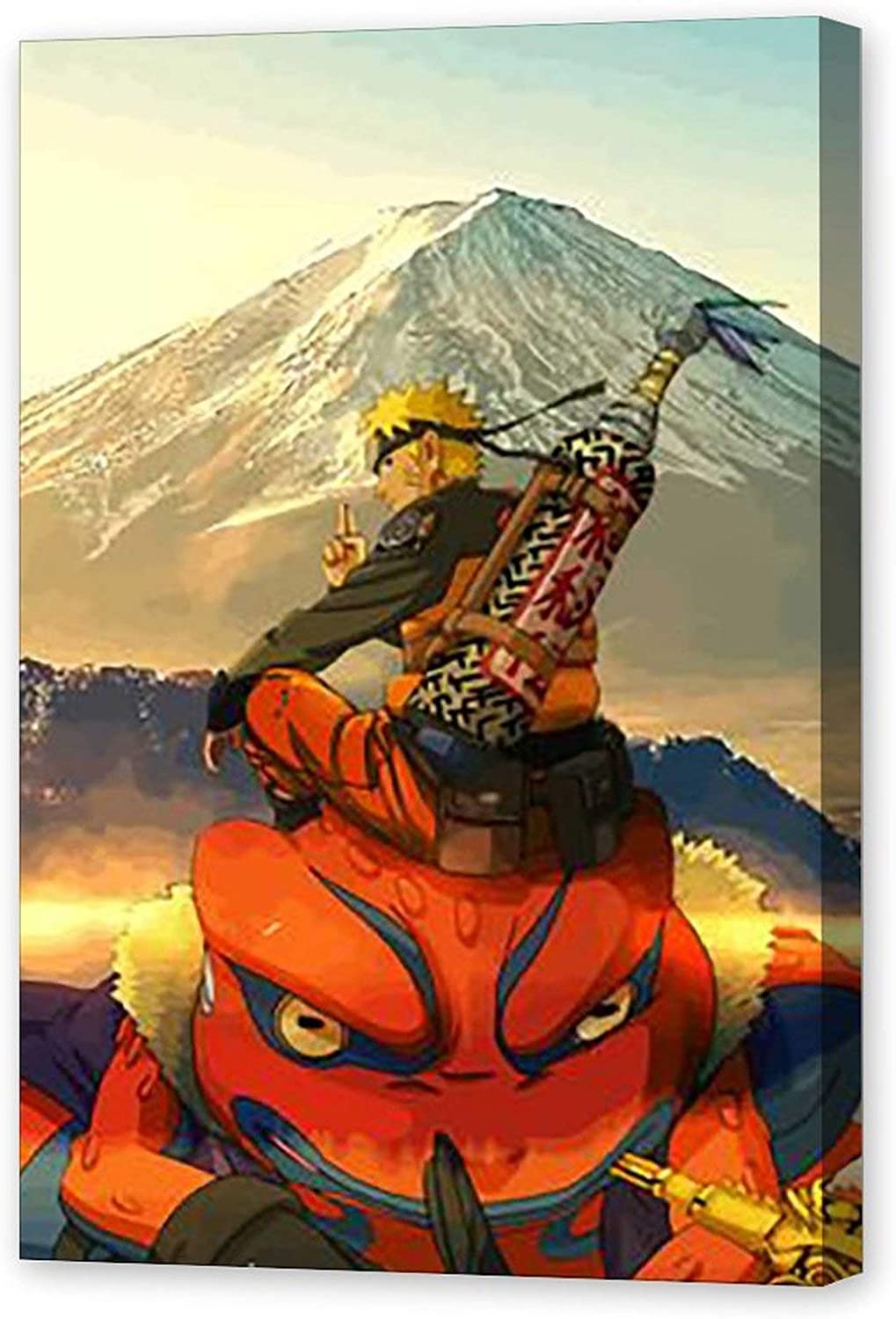 1019x1500 Rasengan Ninjutsu Anime Uzumaki Naruto Canvas Art Poster and Wall Art Picture Print Modern Family Bedroom Decor Posters 08x12inch(20x30cm): Posters & Prints
