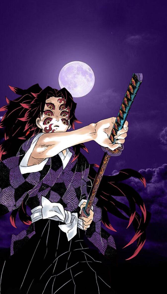 674x1181 Tanjiro and Yoriichi Wallpaper and Kokushibo wallpaper
