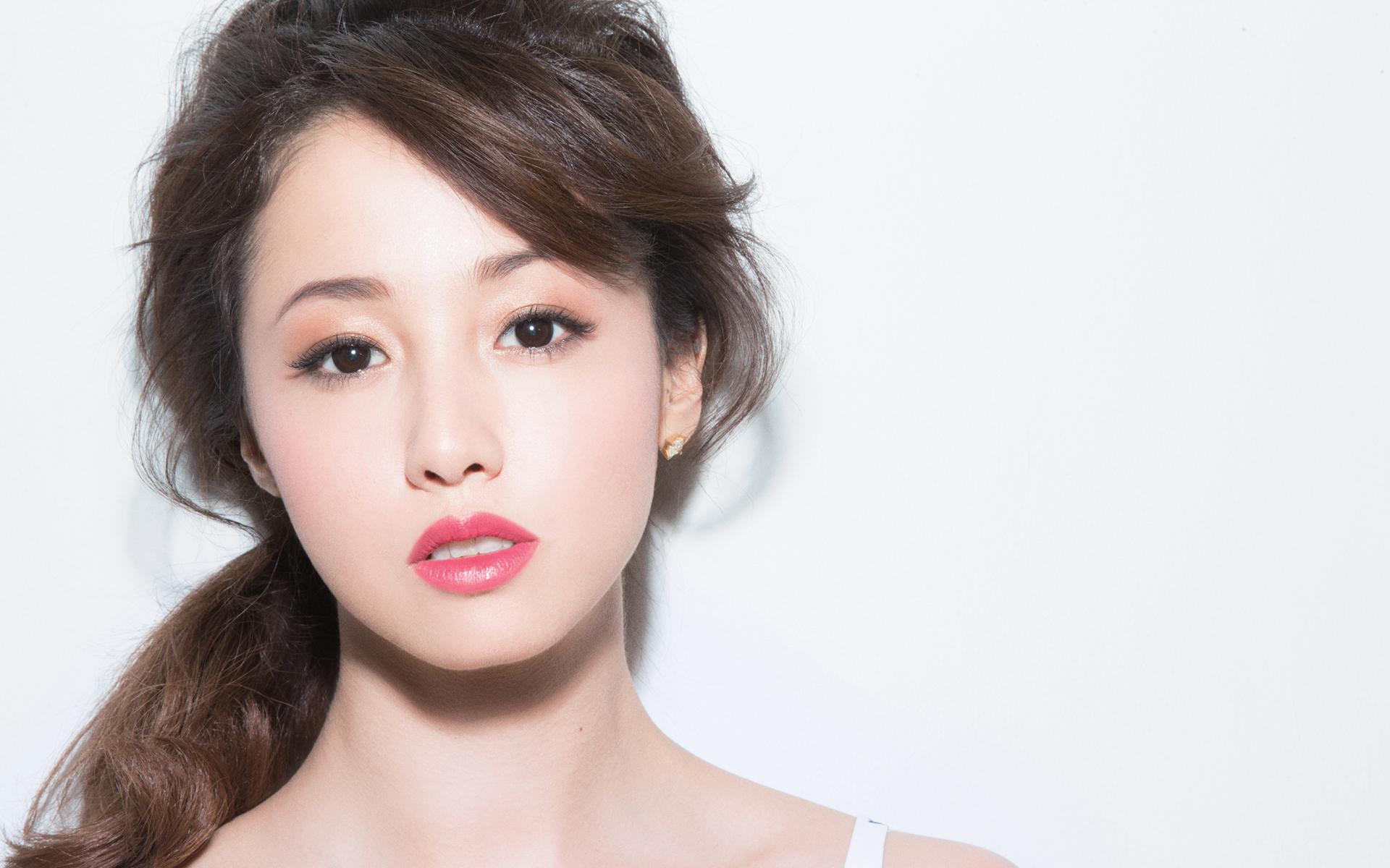 1920x1200 Download Wallpaper Erika Sawajiri, Portrait, Japanese Actress, Beautiful Japanese Woman, Make Up For Desktop With Resolution 1920x1200. High Quality HD Picture Wallpaper