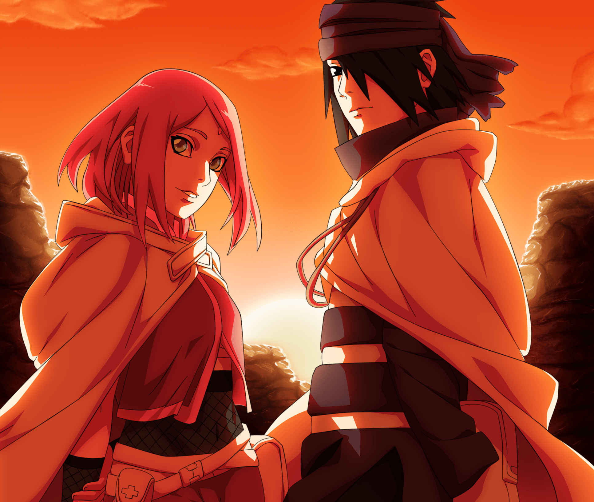 1932x1632 Sakura Uchiha Wallpaper