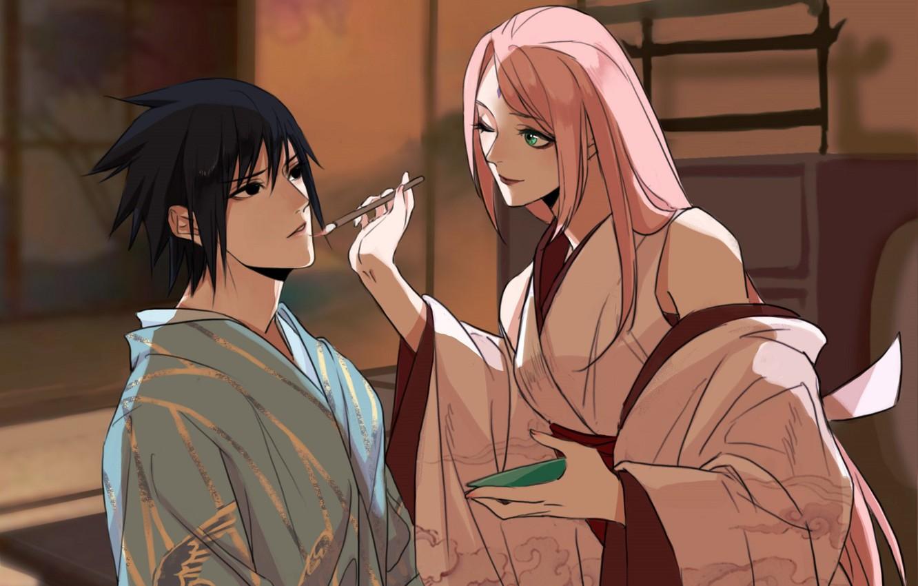 Sasuke And Sakura Cute Wallpapers Top Free Sasuke And Sakura Cute