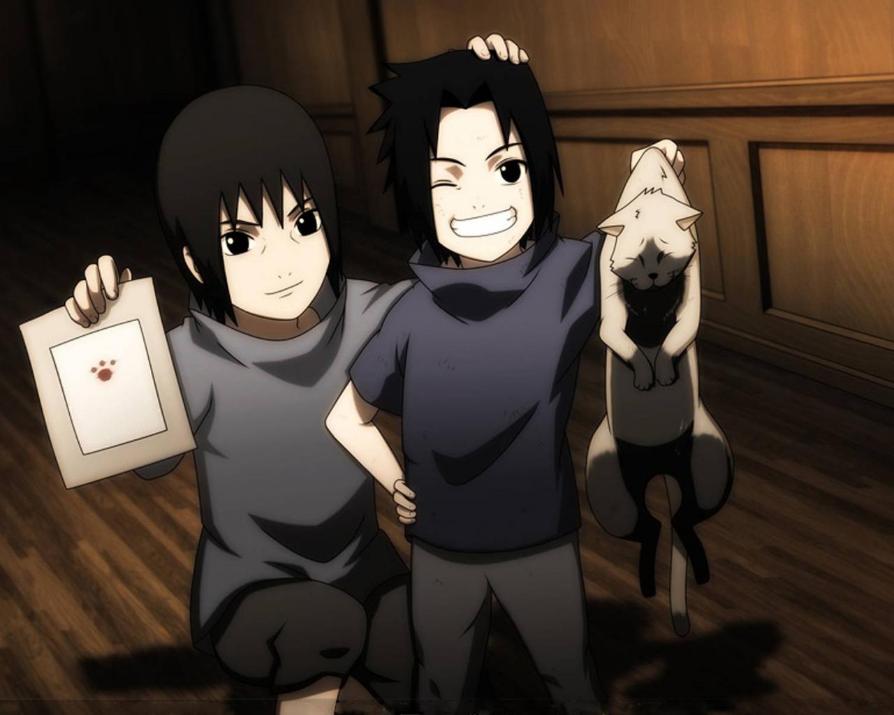 1280x1024 Free download kids itachi and sasuke kids itachi and sasuke [1920x1200] for your Desktop, Mobile & Tablet. Explore Sasuke and Itachi Wallpaper. Sasuke and Itachi Wallpaper HD