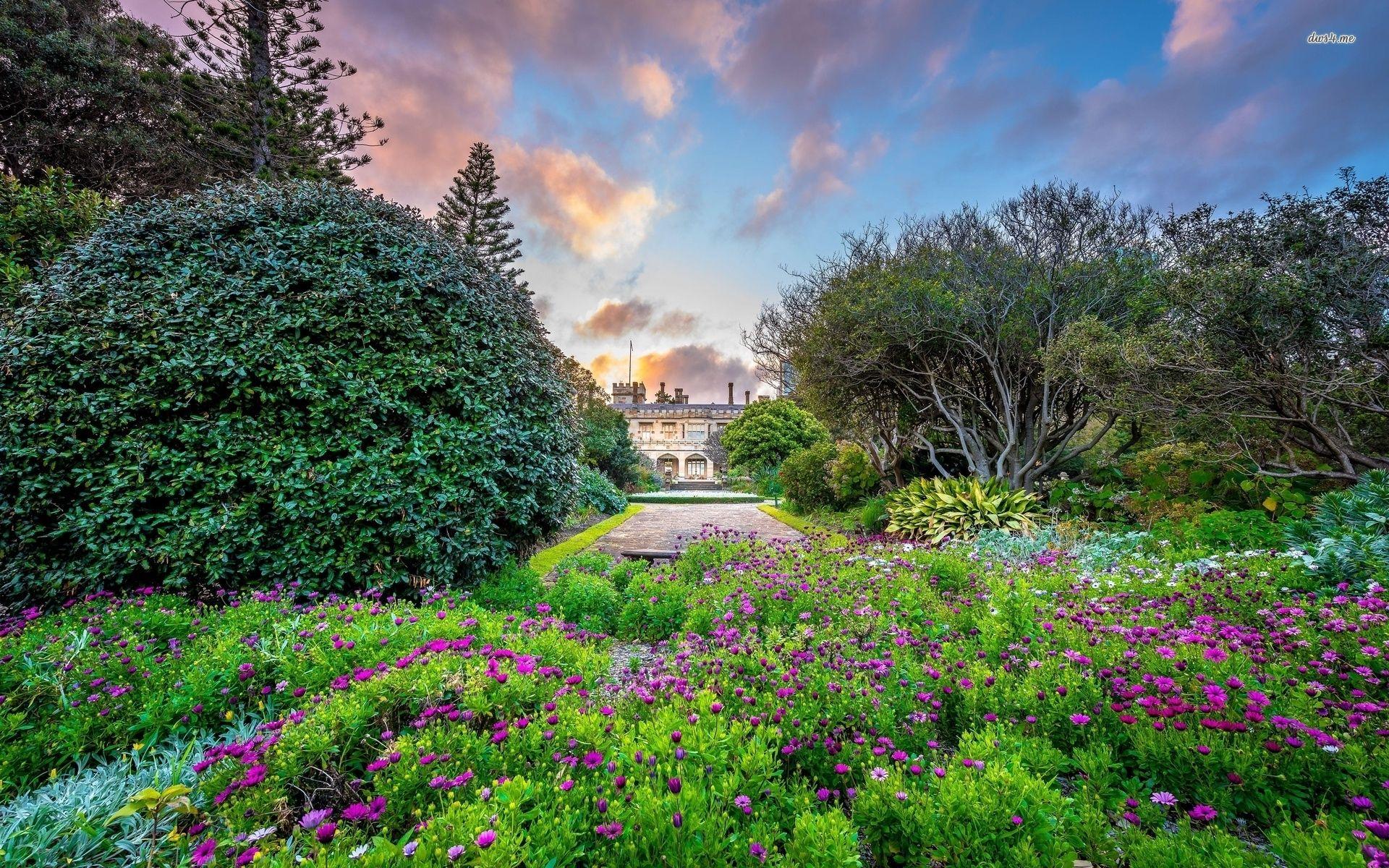 1920x1200 Botanical Garden Wallpaper