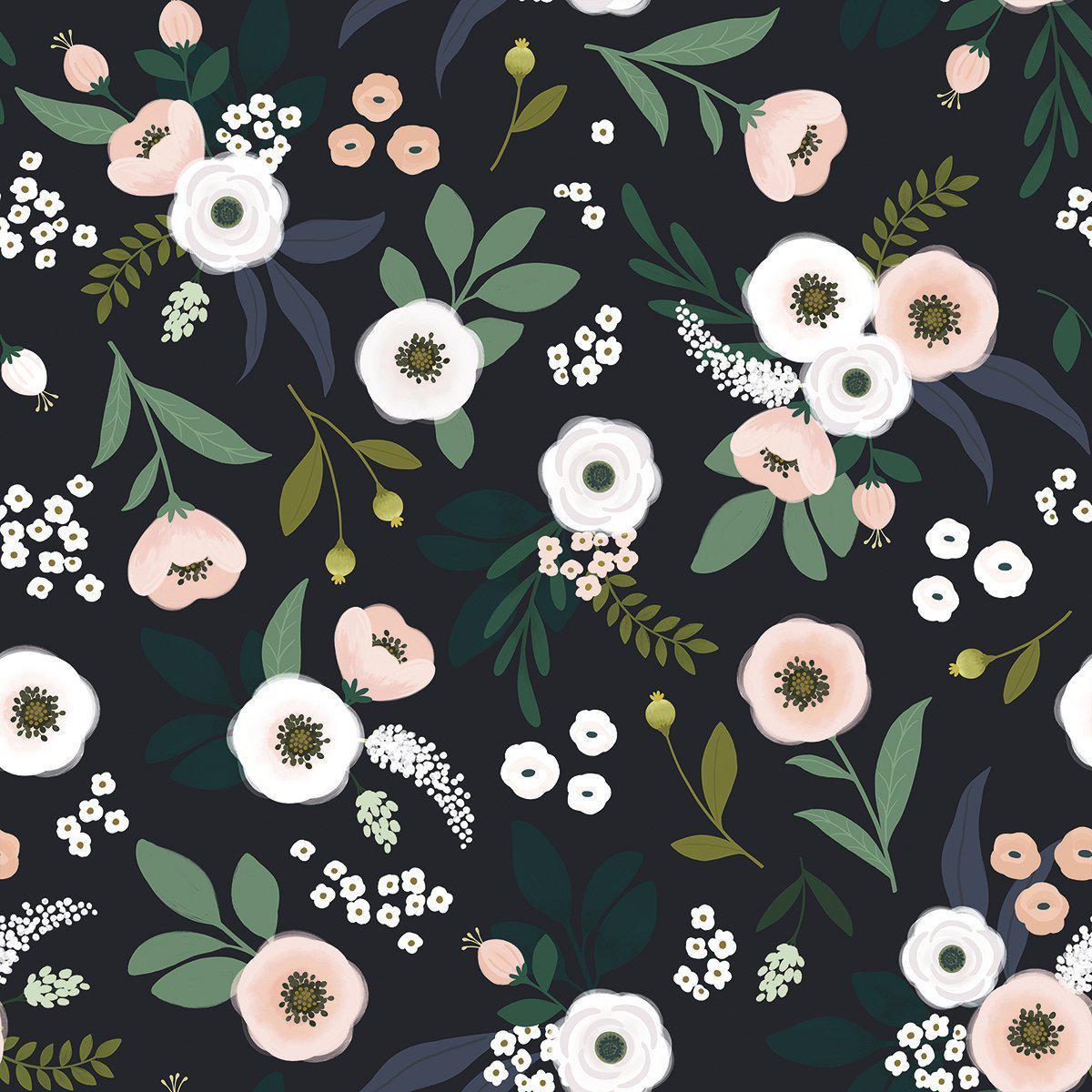 1200x1200 Botanical Wallpaper. DS