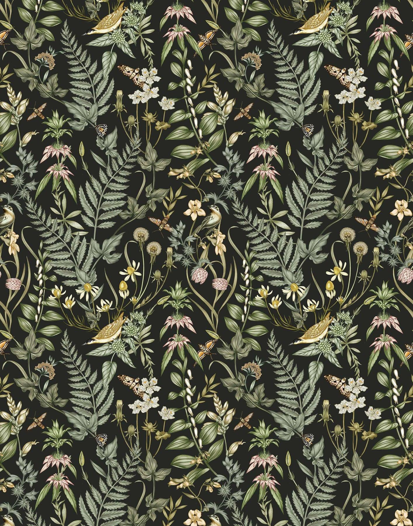 1414x1800 Secret Garden Wallpaper. Hygge & West