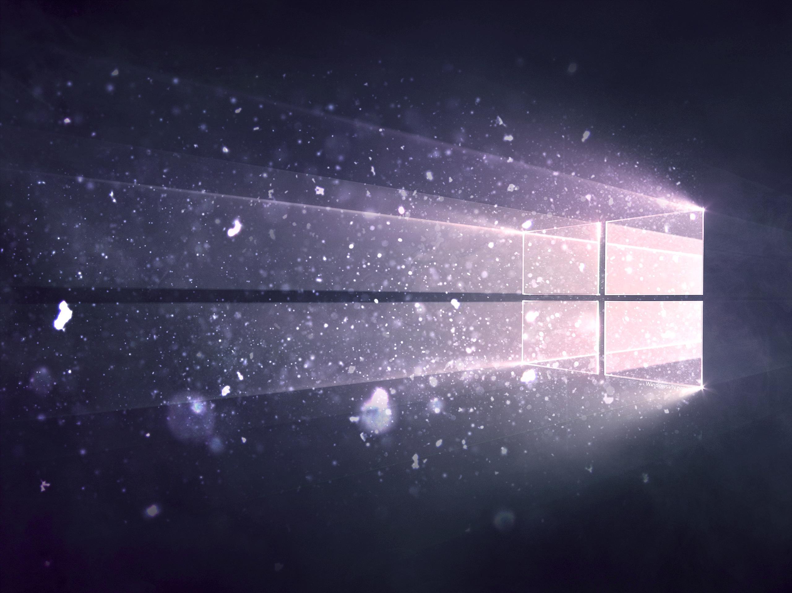 2560x1918 Winter Windows 10 Wallpaper