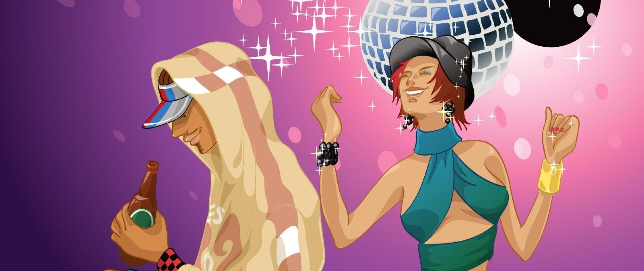 2560x1080 girl, guy, dj 2560x1080 Resolution Wallpaper, HD Vector 4K Wallpaper, Image, Photo and Background