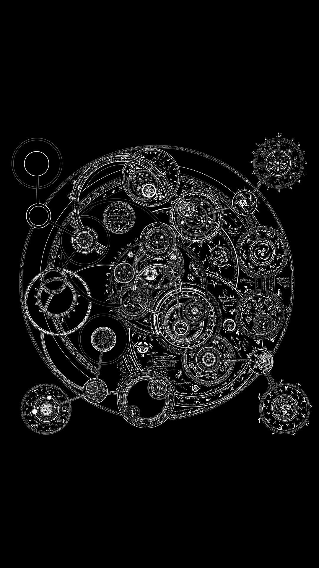 1080x1920 Gears Wallpaper