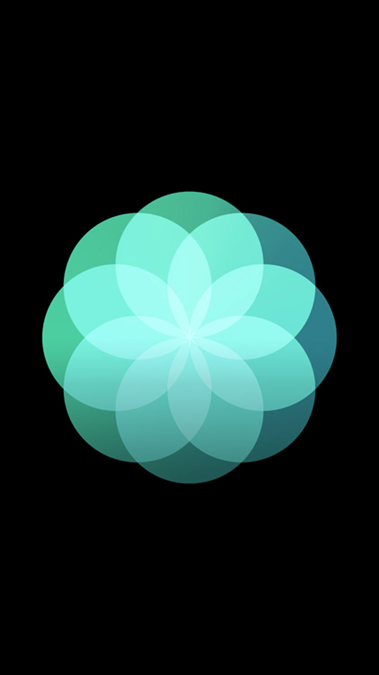 1242x2208 Wallpaper inspired by the watchOS 3 Breathe app