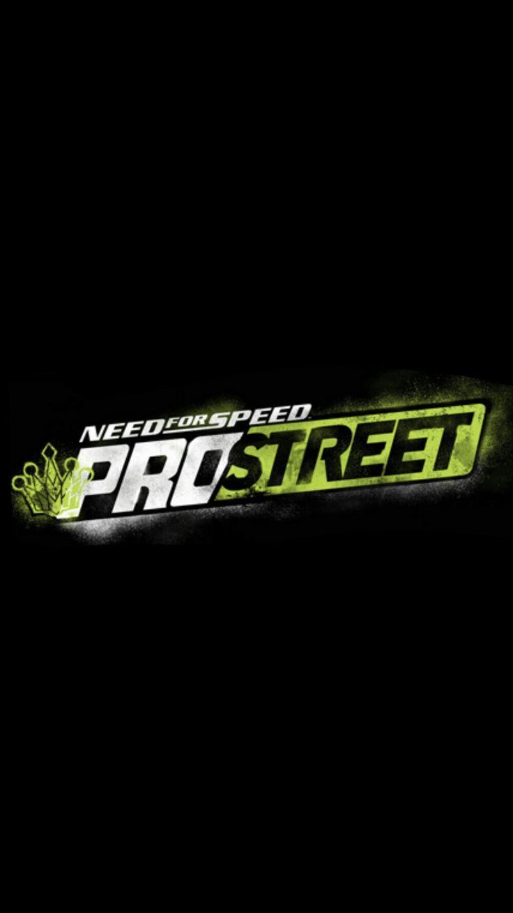 736x1308 NFS Pro Street Logo Wallpaper. Wallpaper medis, Gambar, Desain grafis