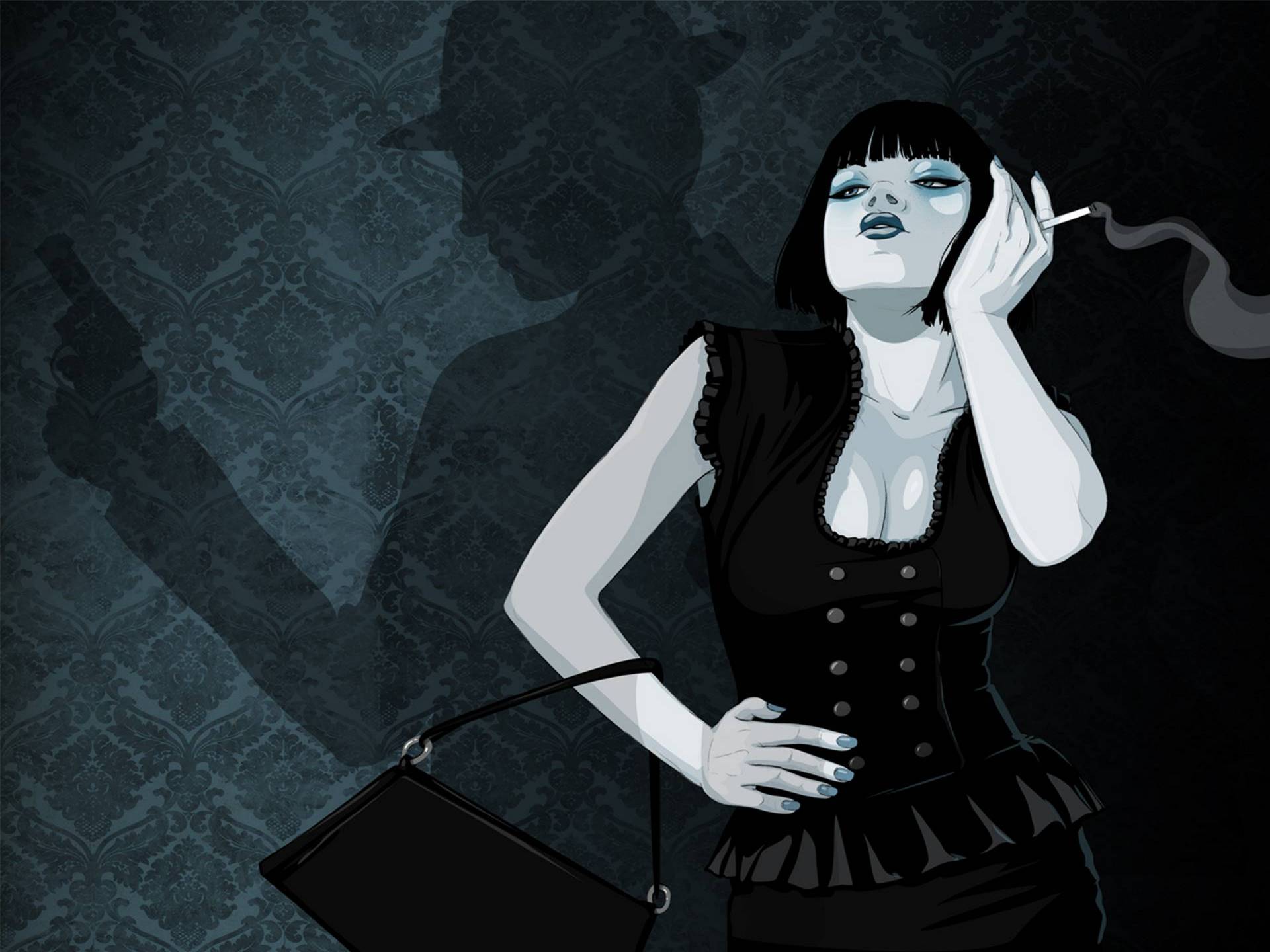 1920x1440 Noir wallpaper. Noir